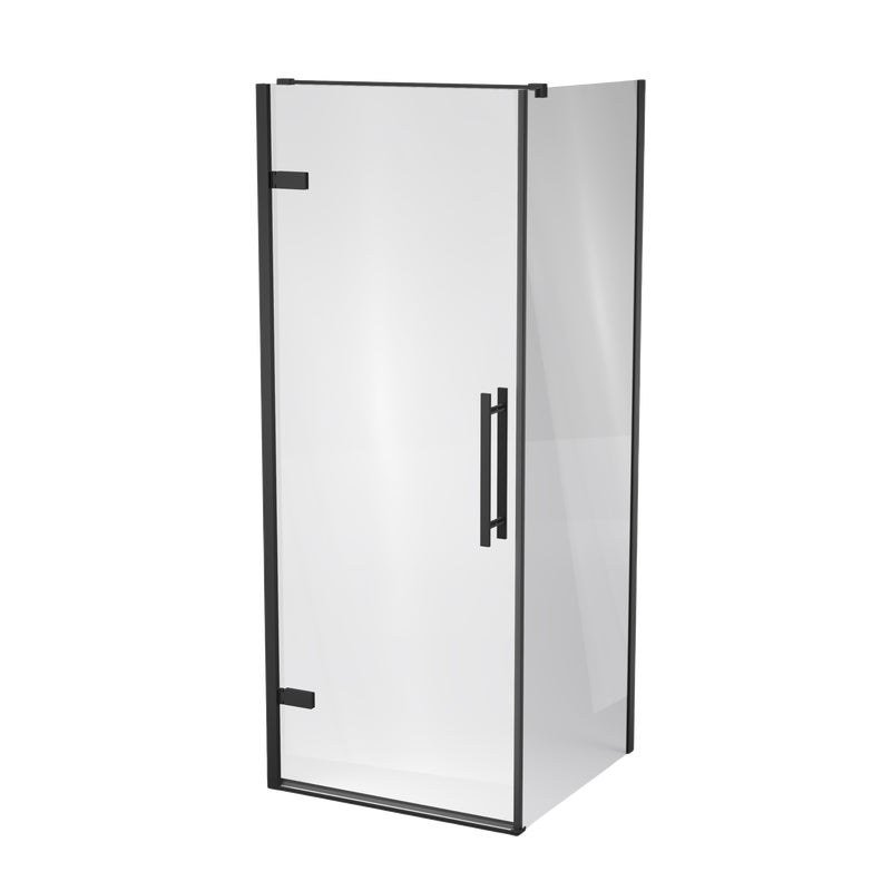 Kabina prysznicowa Cool 80x80x195 cm czarna Ravak