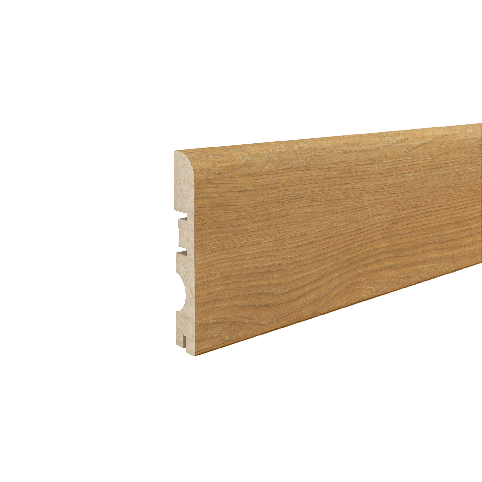 Plinthe mdf, décor Honey, H. 7.8, Ep.14 mm ARTENS - 2