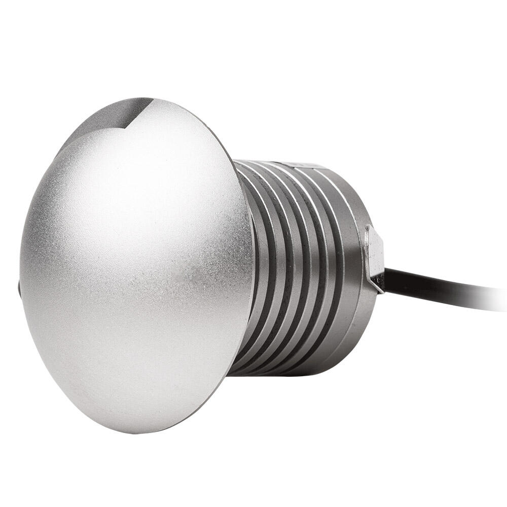 Downlight led empotrable alverlamp gris redondo 205 lm 3 w luz blanco neutro 4000k ip67 - foco led empotrado para duchas