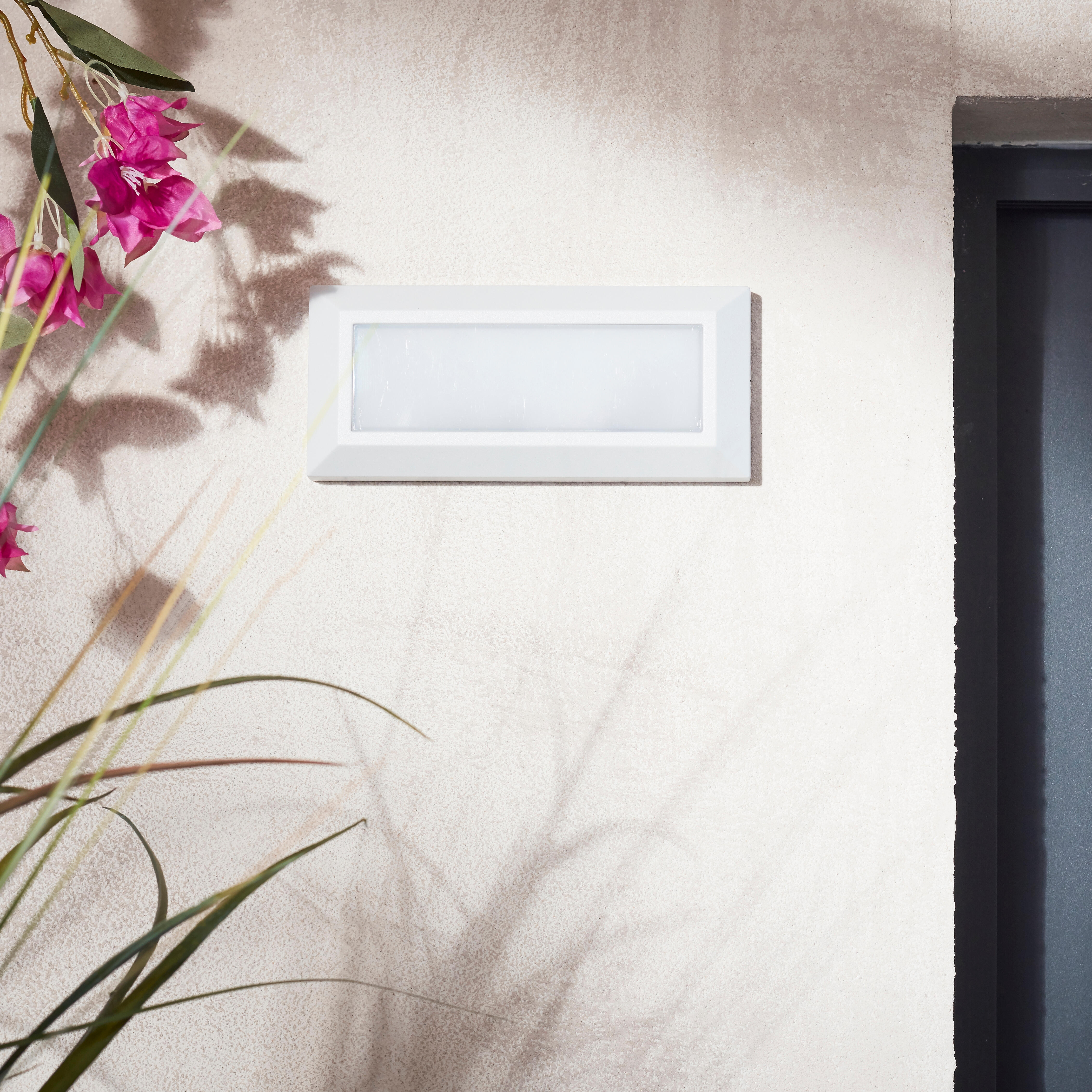 Applique LED moderno da esterno Bronson bianco IP44, luce bianco naturale 1410 lumen, INSPIRE - 6