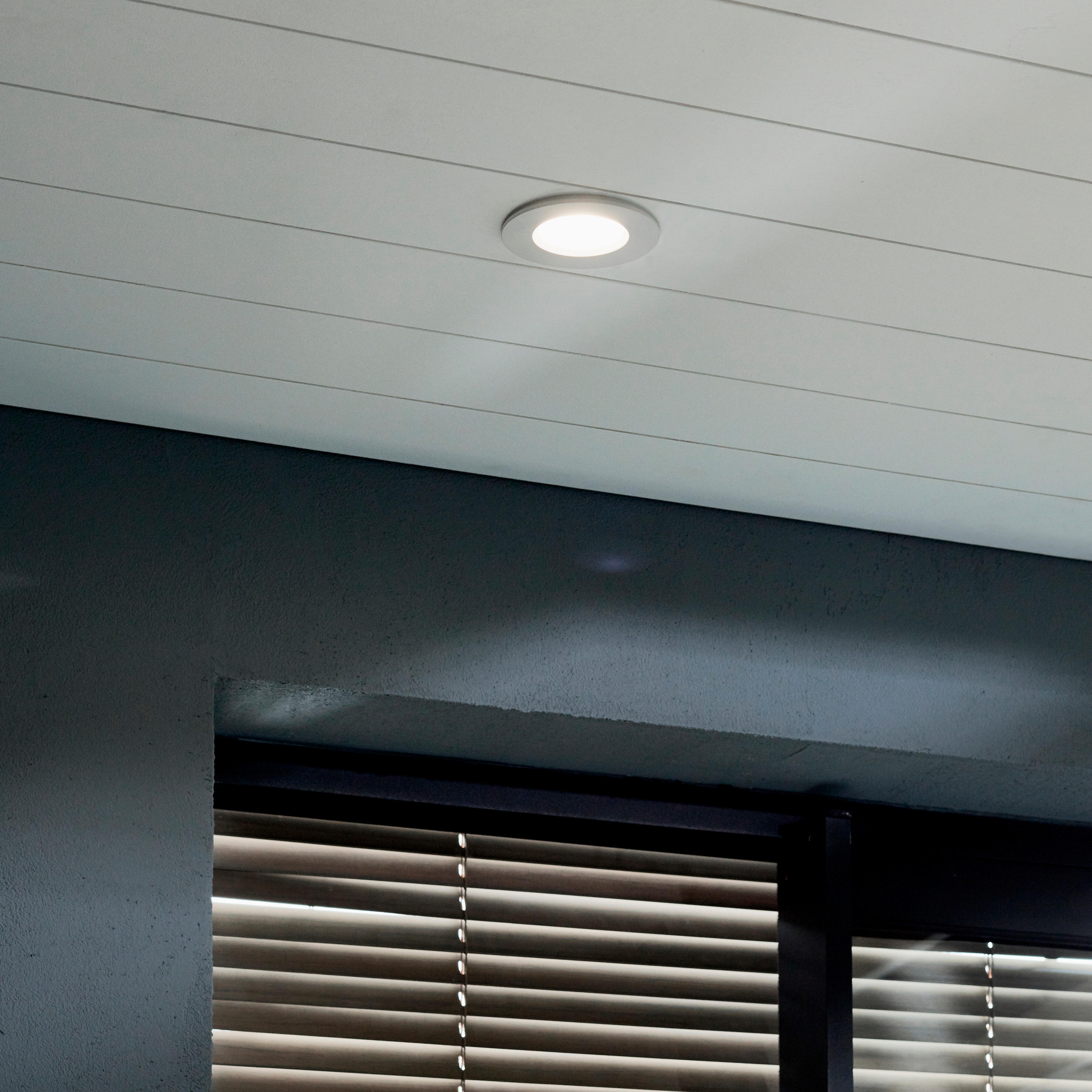 Spot extérieur à encastrer LED Roski, Diam. 8.5 cm 600 Lumen blanc INSPIRE