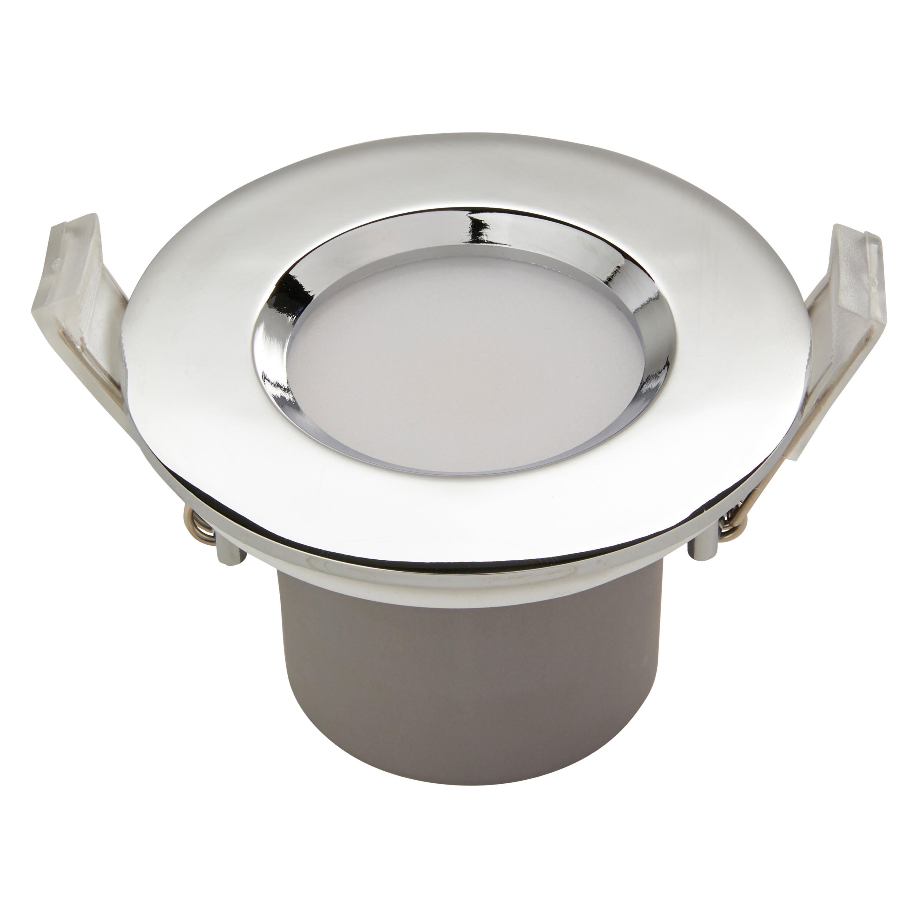 Spot extérieur à encastrer LED Roski, Diam. 8.5 cm 600 Lumen chrome INSPIRE - 4