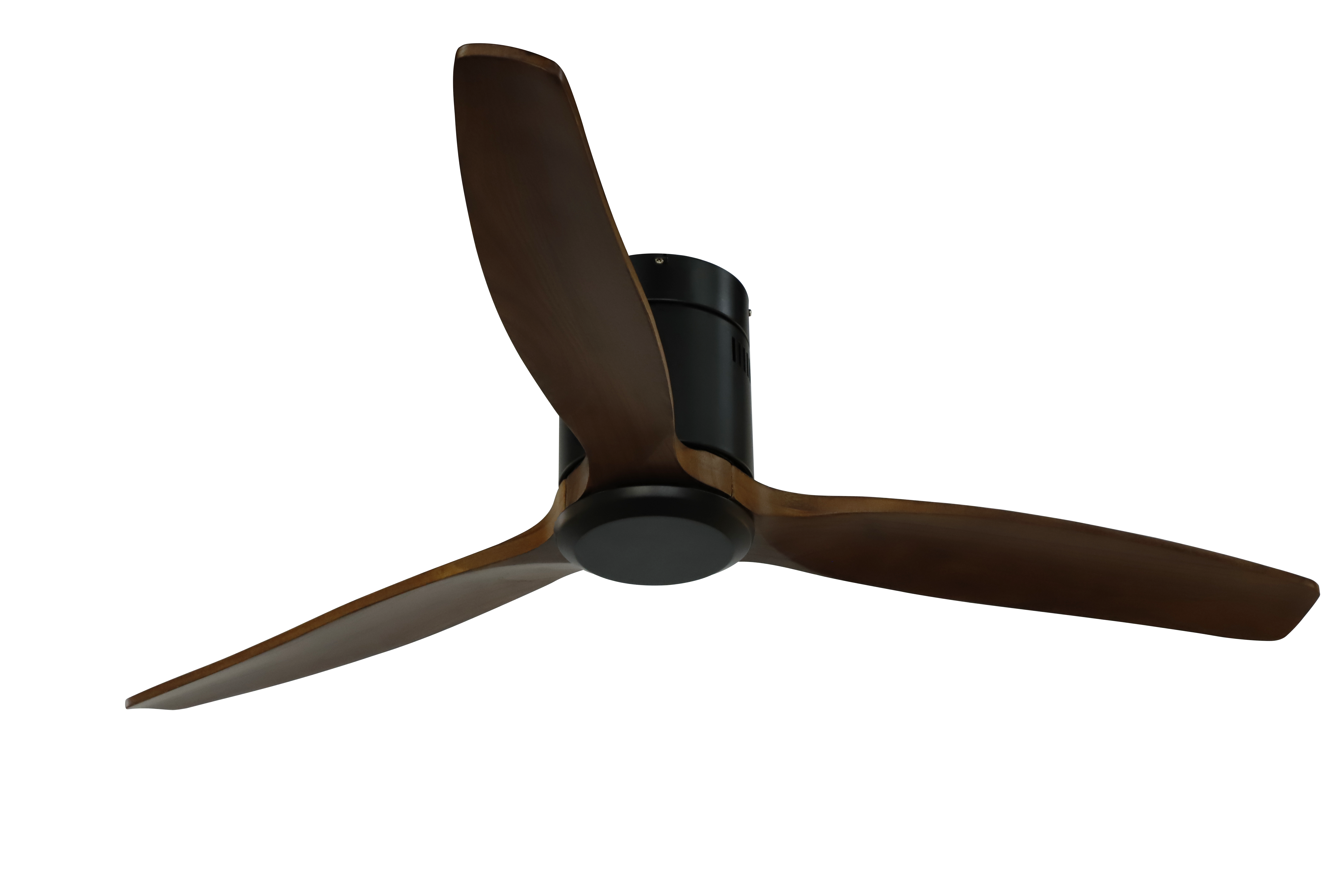 Ventoinha de teto com lâminas com fonte de luz 3 pás 122 CM LED 1800 lm preto 85-858-20-180 - 10