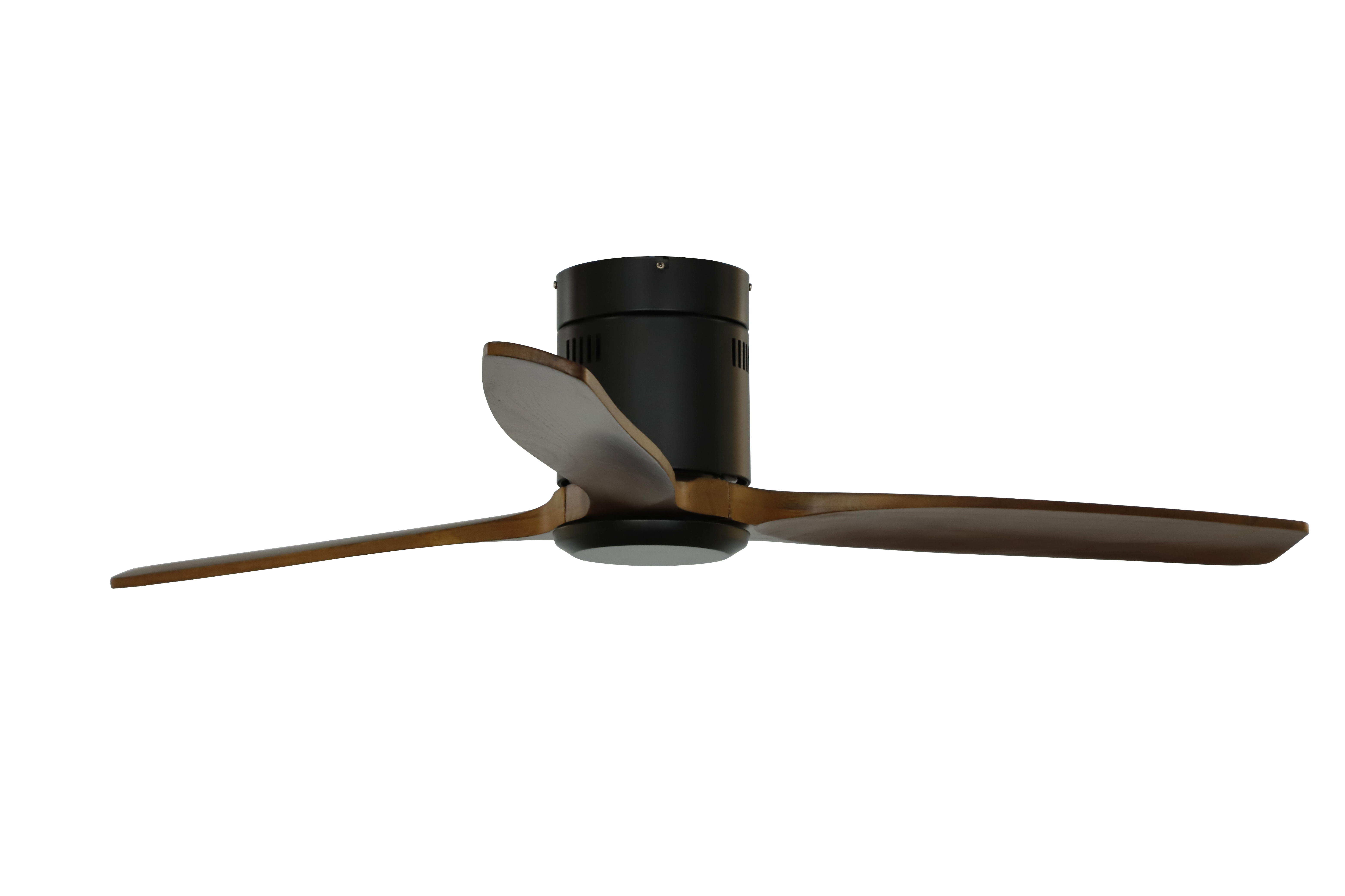 Ventoinha de teto com lâminas com fonte de luz 3 pás 122 CM LED 1800 lm preto 85-858-20-180 - 11