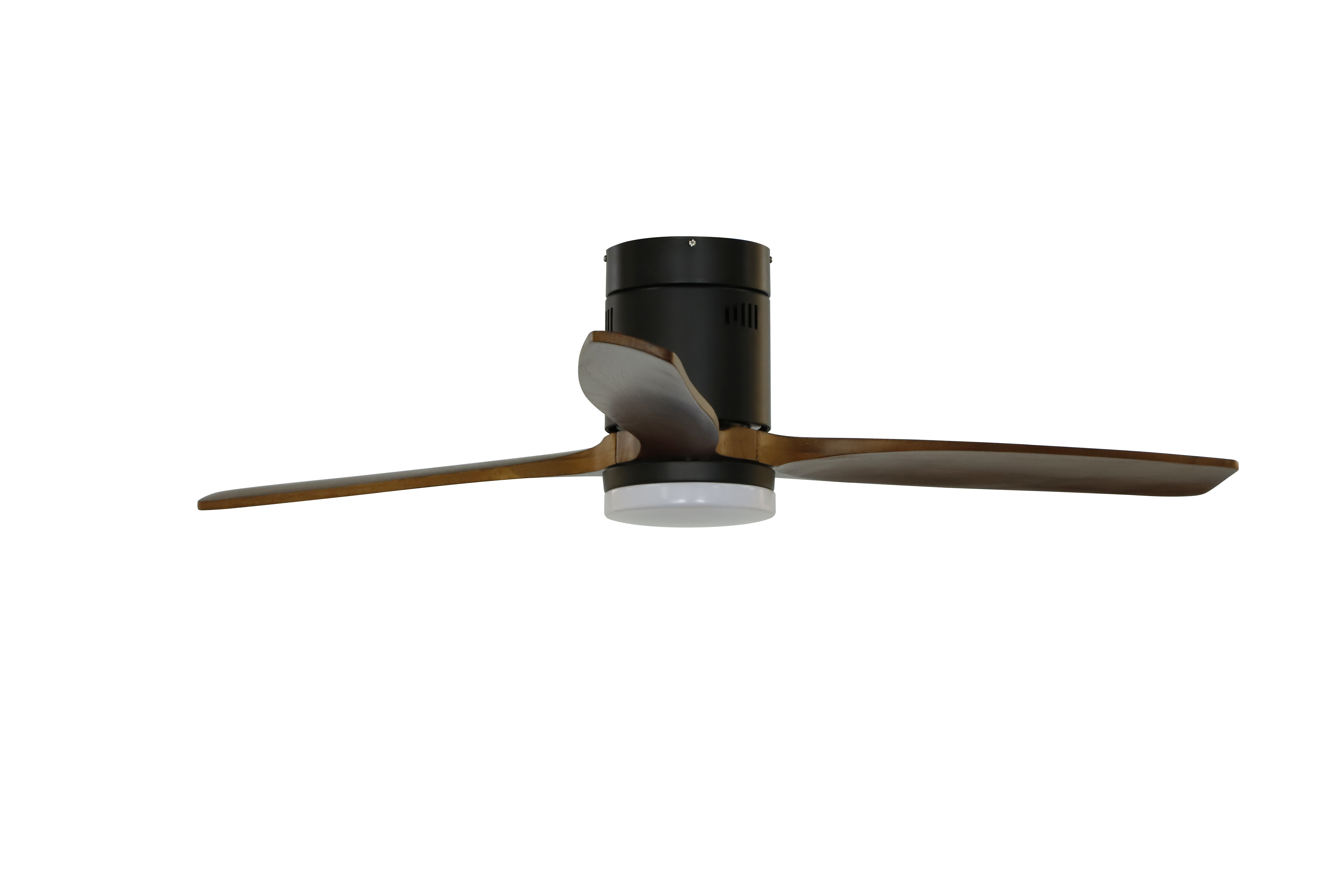 Ventoinha de teto com lâminas com fonte de luz 3 pás 122 CM LED 1800 lm preto 85-858-20-180 - 13