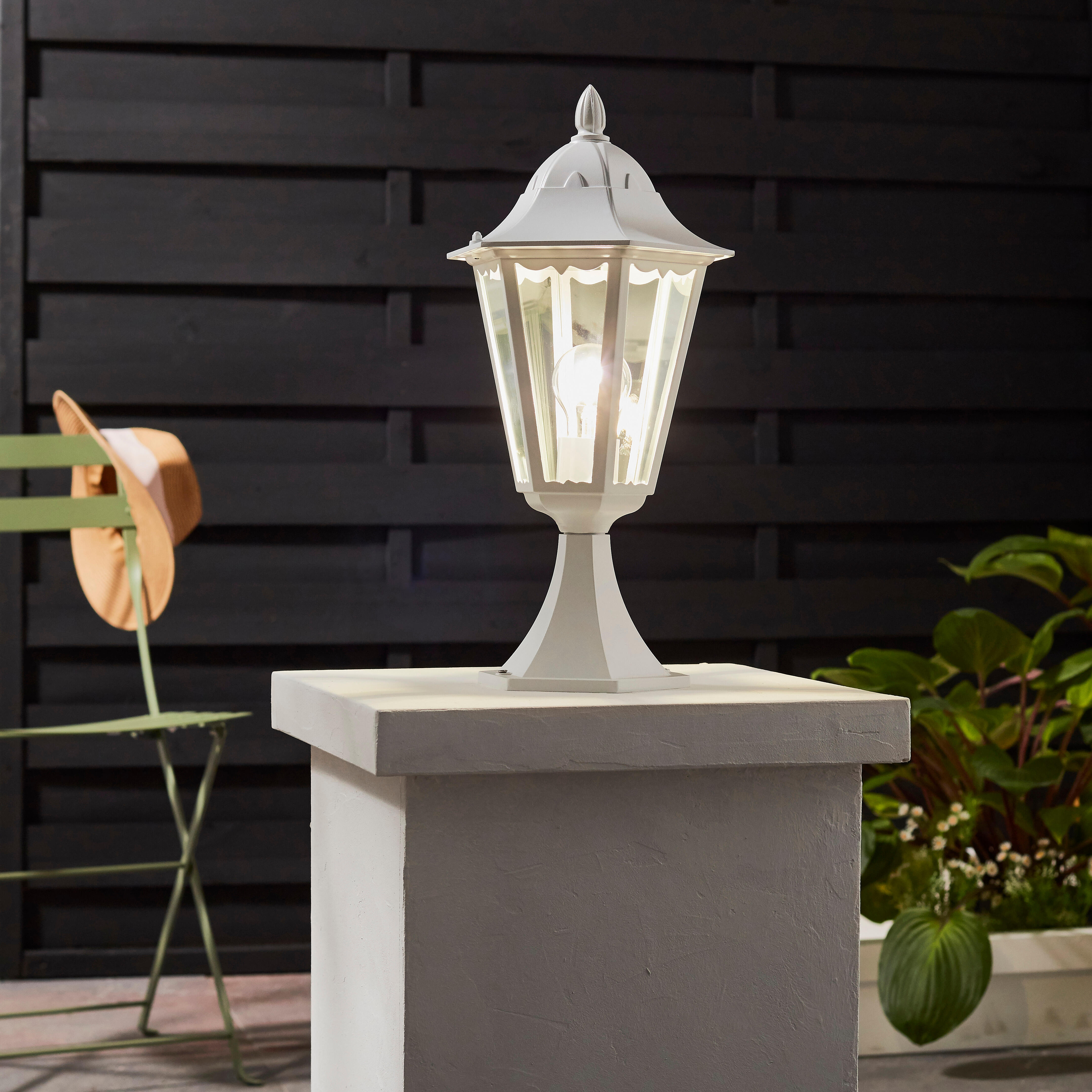 Sobremuro exterior e27 monza blanco inspire