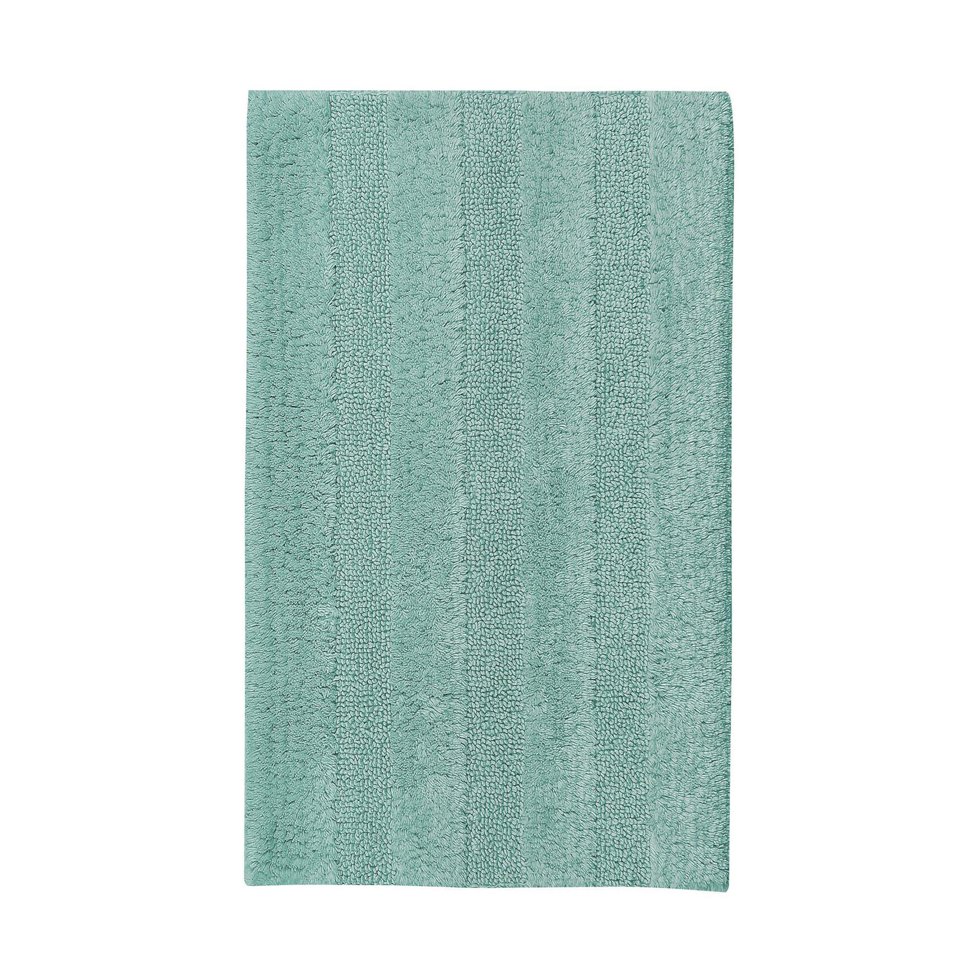Alfombra de baño bfc rectangular 50x70 cm azul