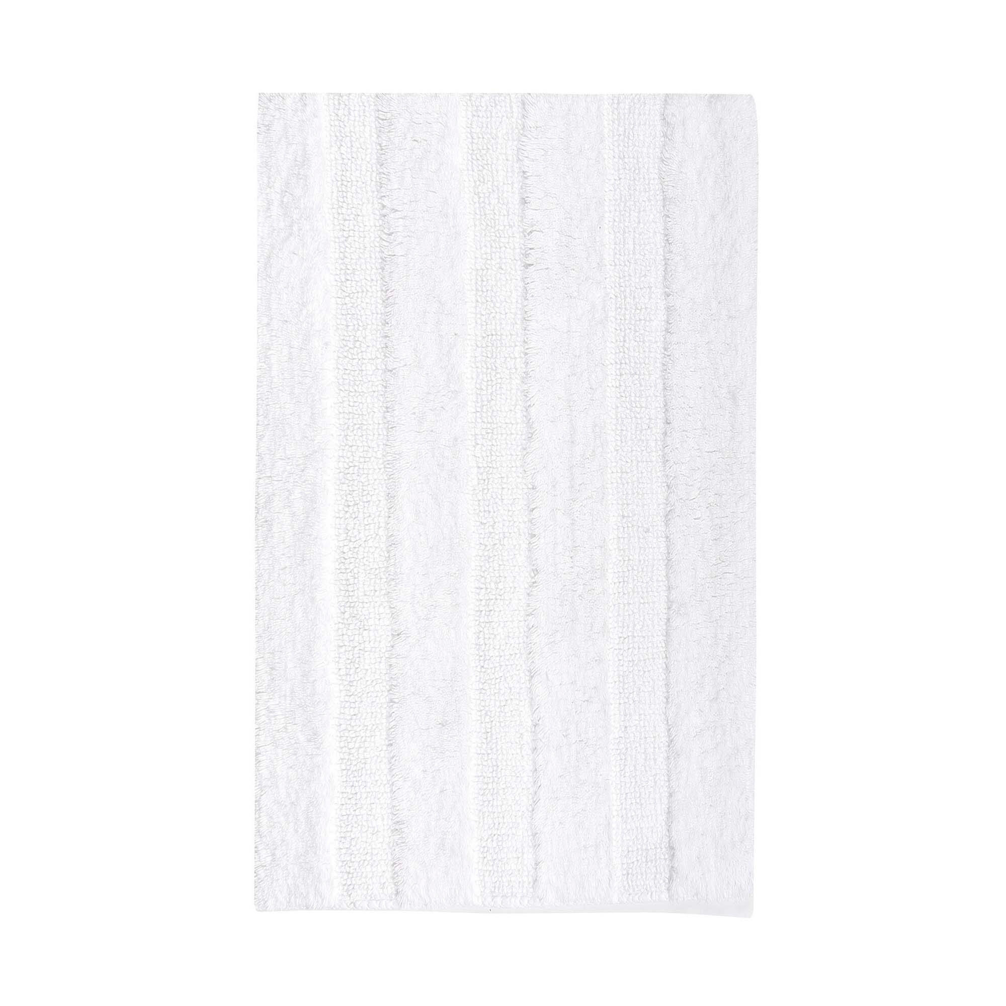 Alfombra de baño bfc rectangular 50x70 cm blanco