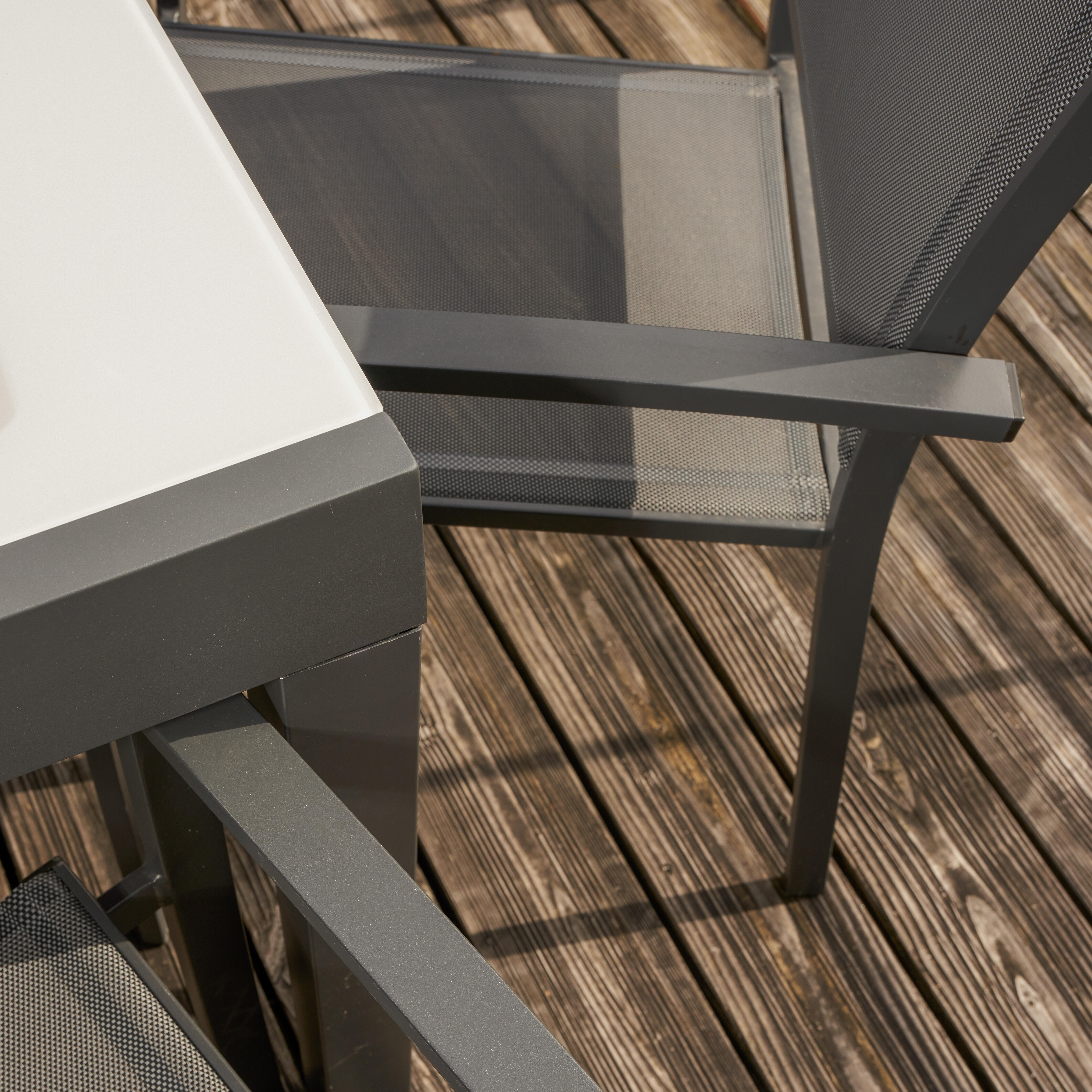 Fauteuil NATERIAL Lyra Beta gris anthracite - 9