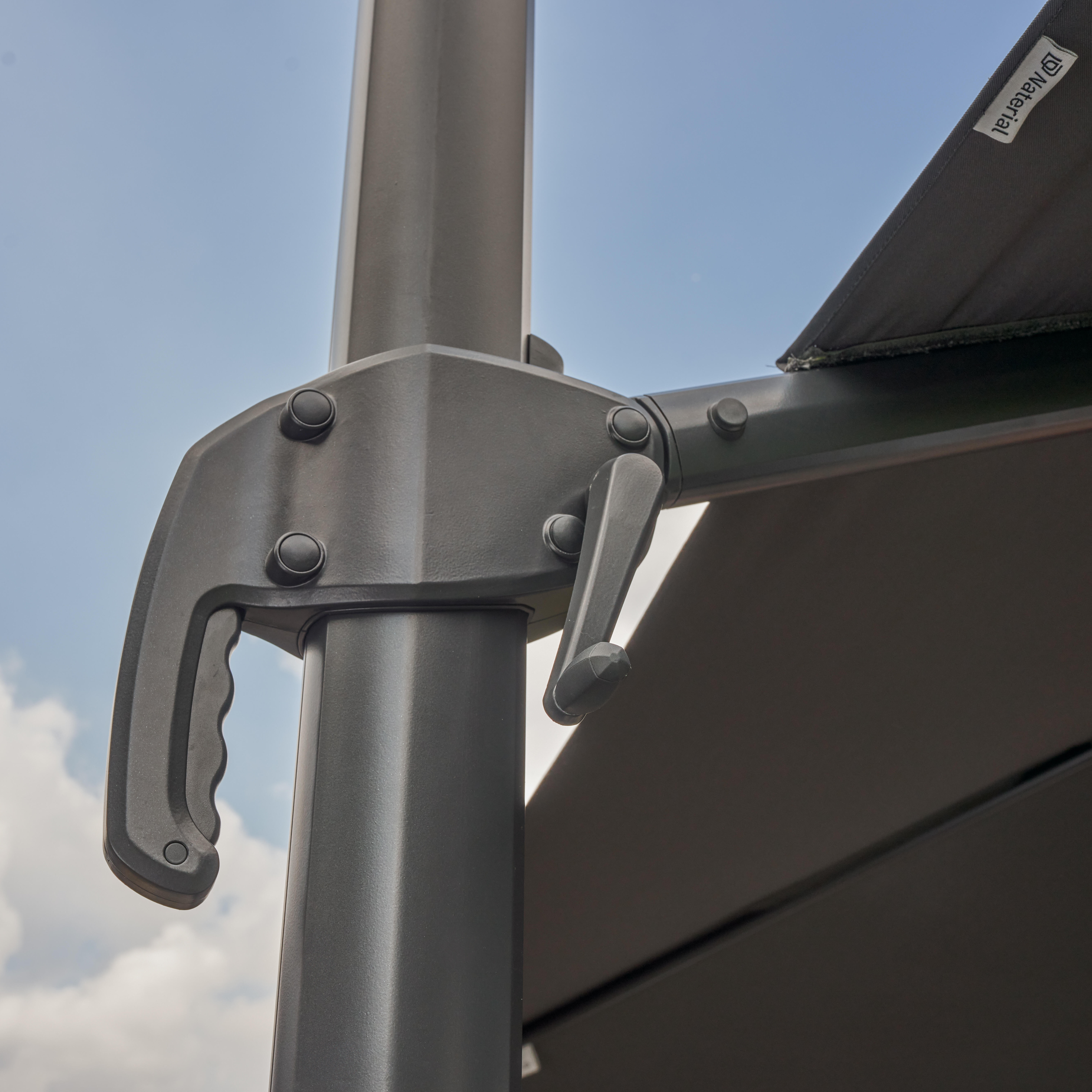 Chapéu de sol NATERIAL AURA ANTRACITE 290X390CM - 5