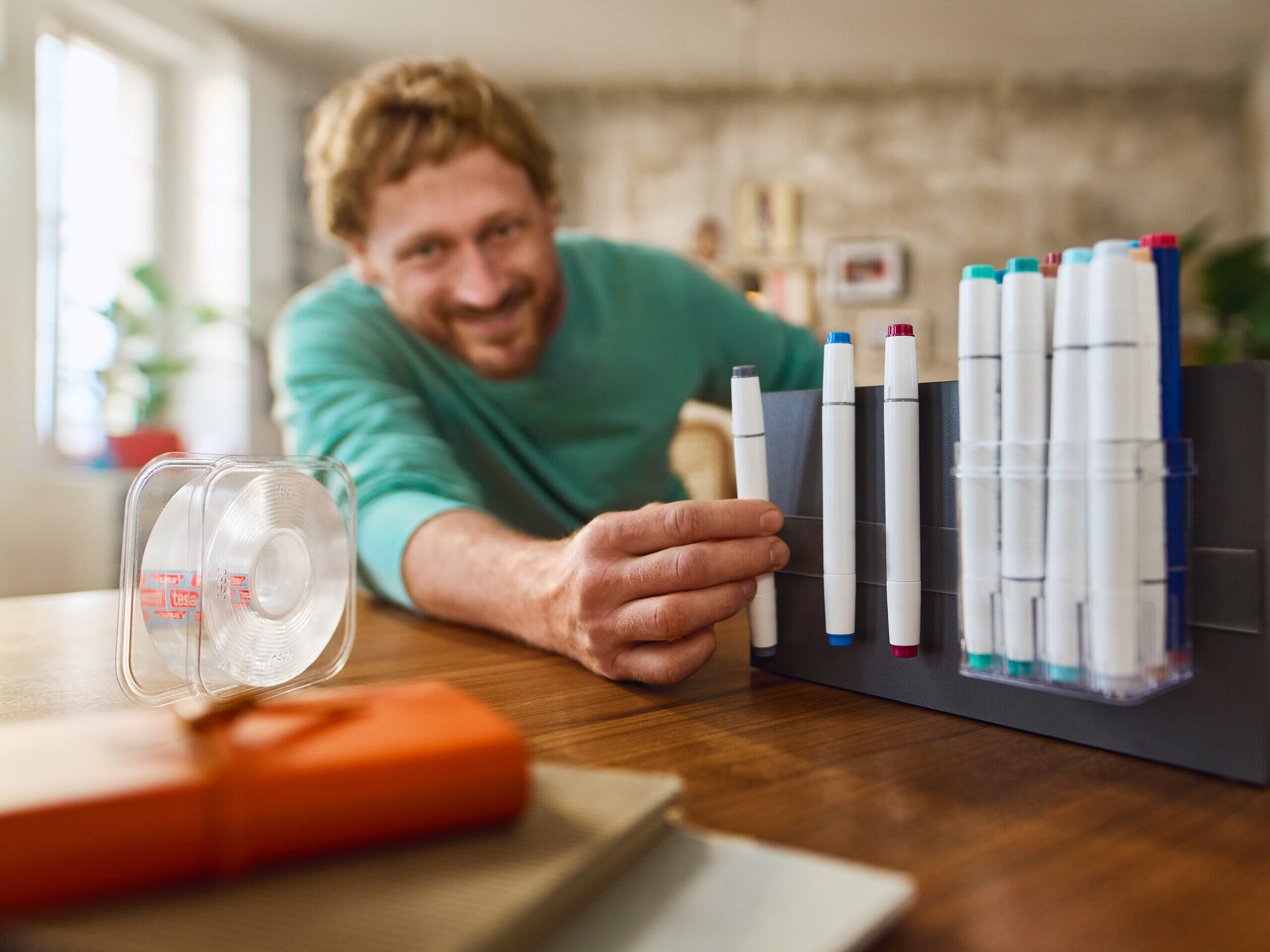 Nastro adesivo, TESA Nanopower universale Double-sided per fissaggio, resistente ai raggi uv trasparente H 30 mm x L 3 mt - 3