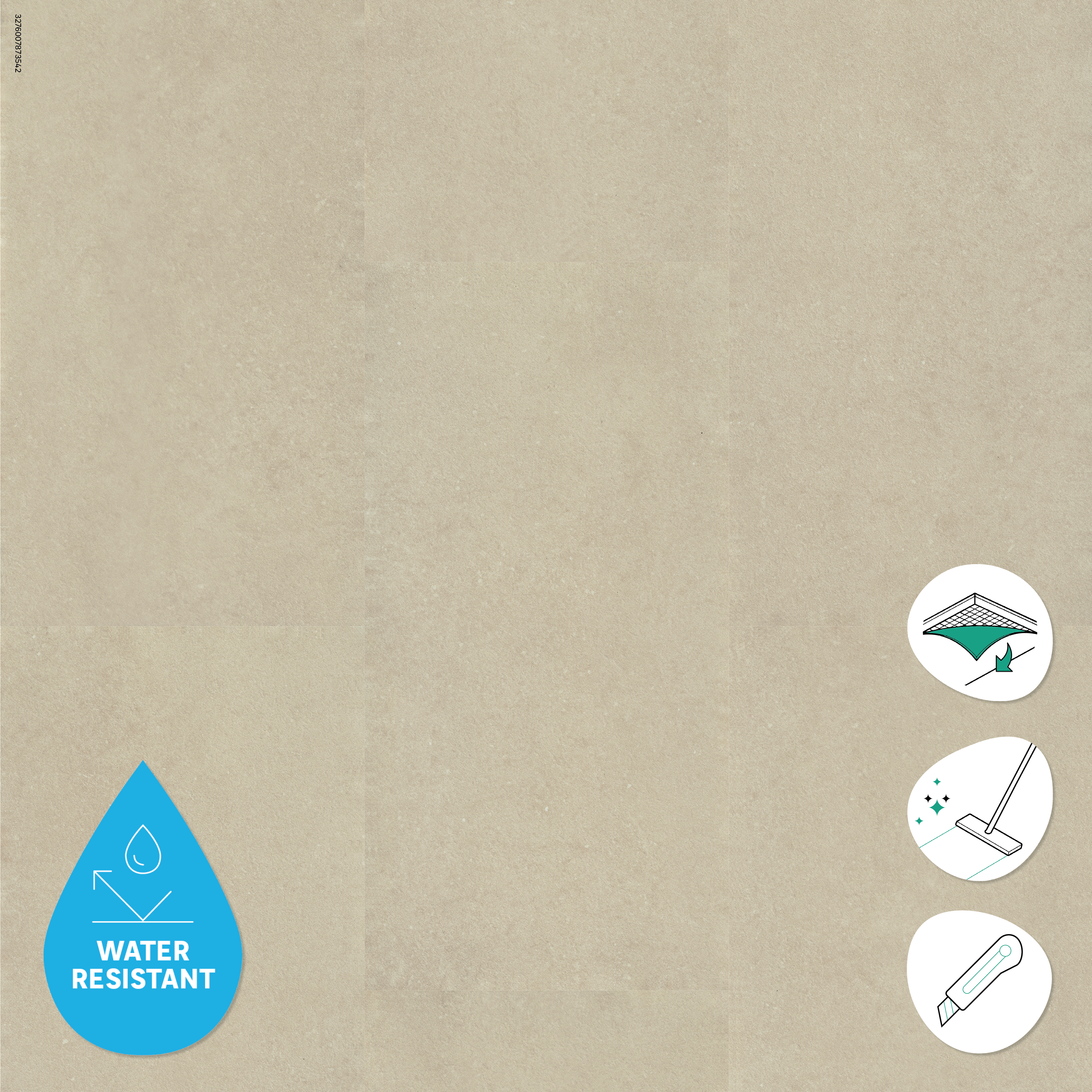 Lame adhésive medio ARTENS aja, effet pierre - 6