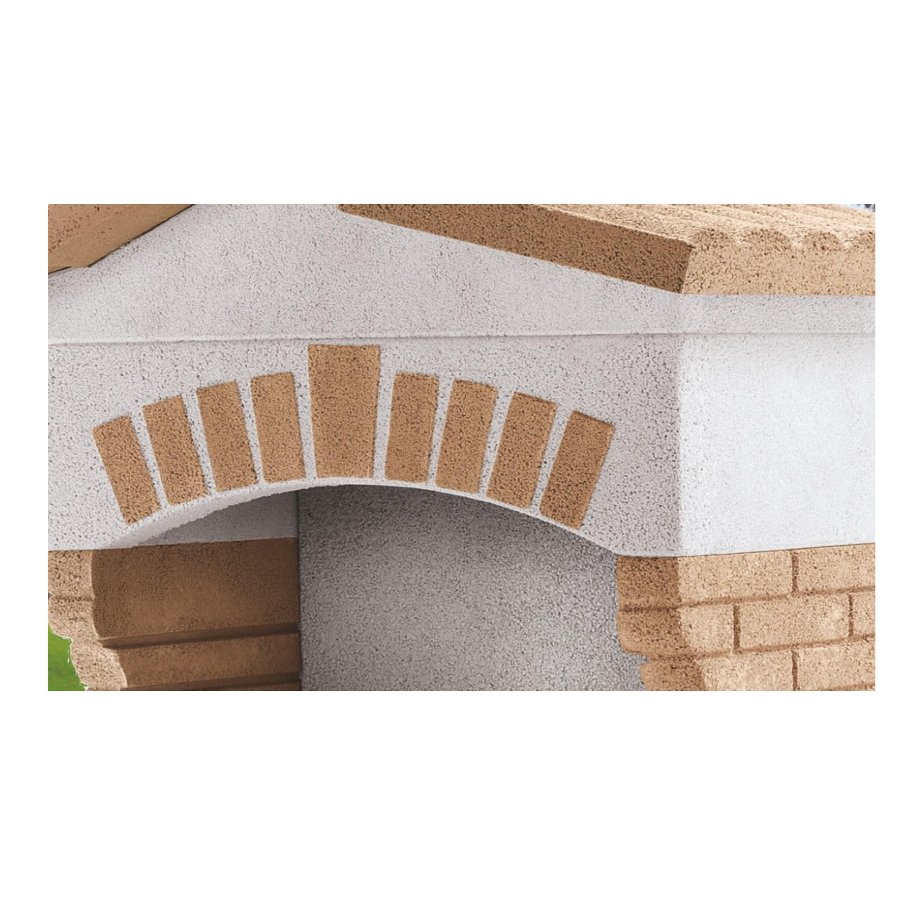 Barbecue fisso in marmo a legna e carbonella TUPAI 2 EASY GARDEN BY PALAZZETTI L 118 x H 193 x P 70 cm - 3