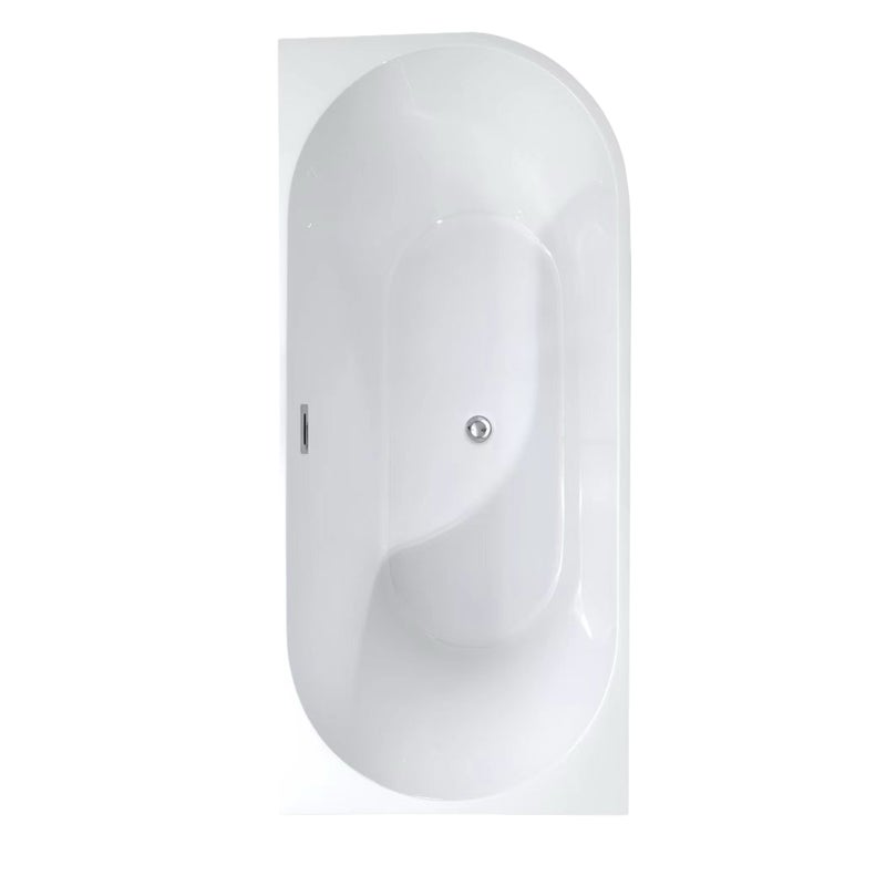 Wanna wolnostojąca Inwall akryl Pula lewa 170x80 cm Corciano