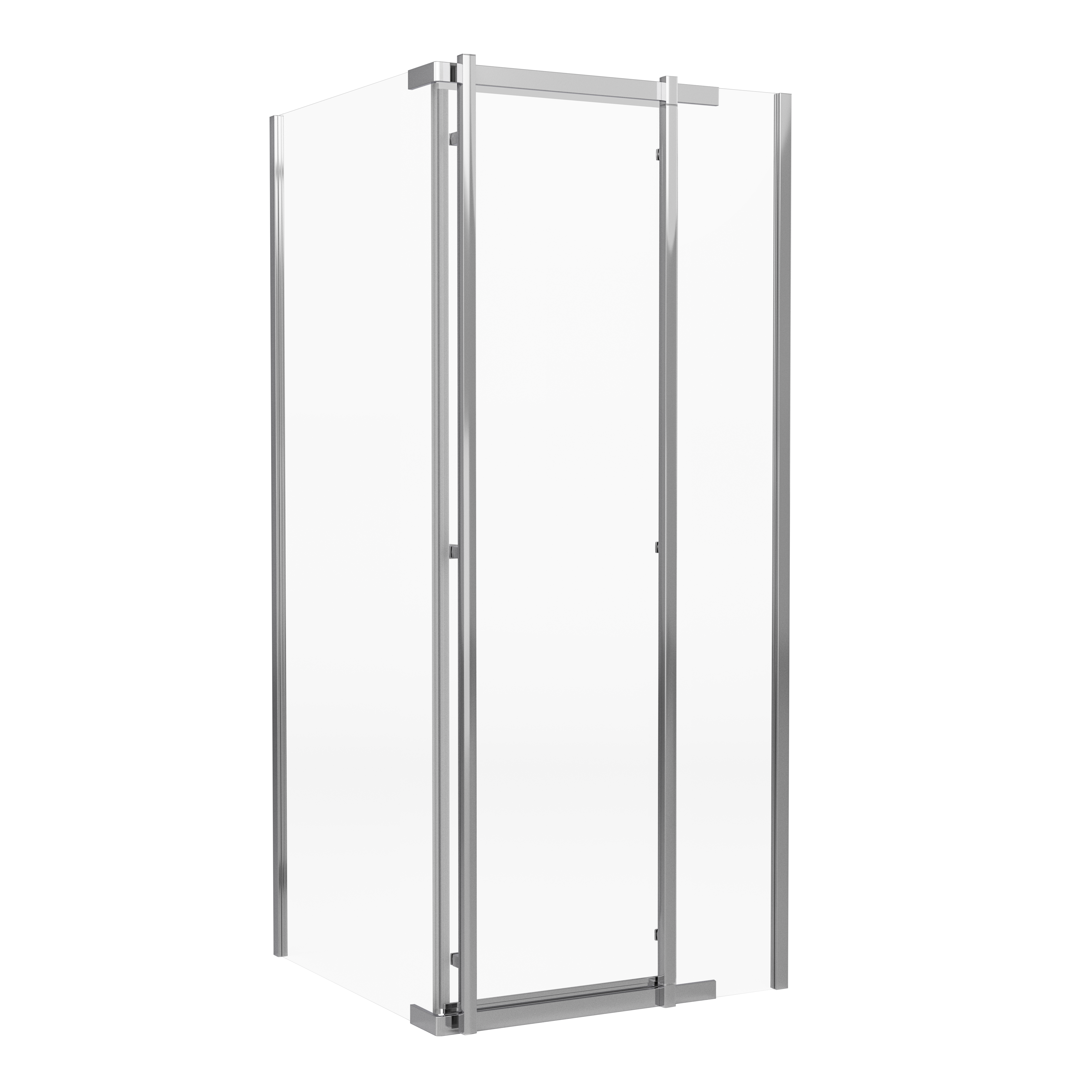 Kabina prysznicowa Titanium Open 90x90 cm chrom Durasan