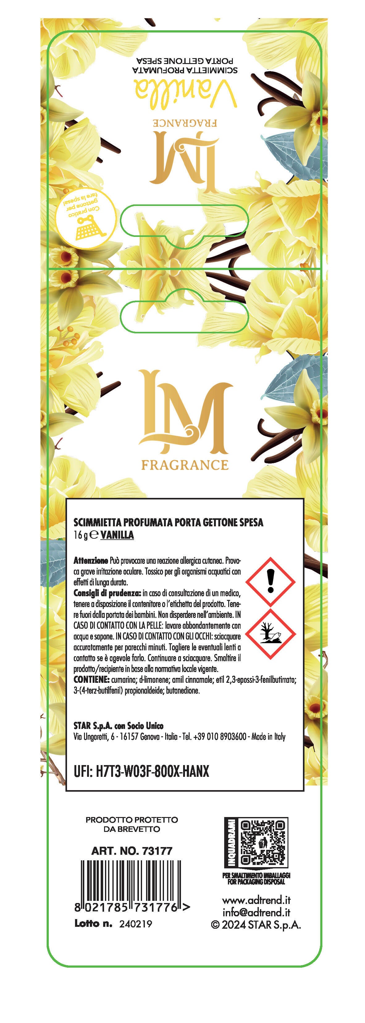 Diffusore muschio,lavanda,peonia,oceano,lemongrass,vaniglia 10 ml - 3