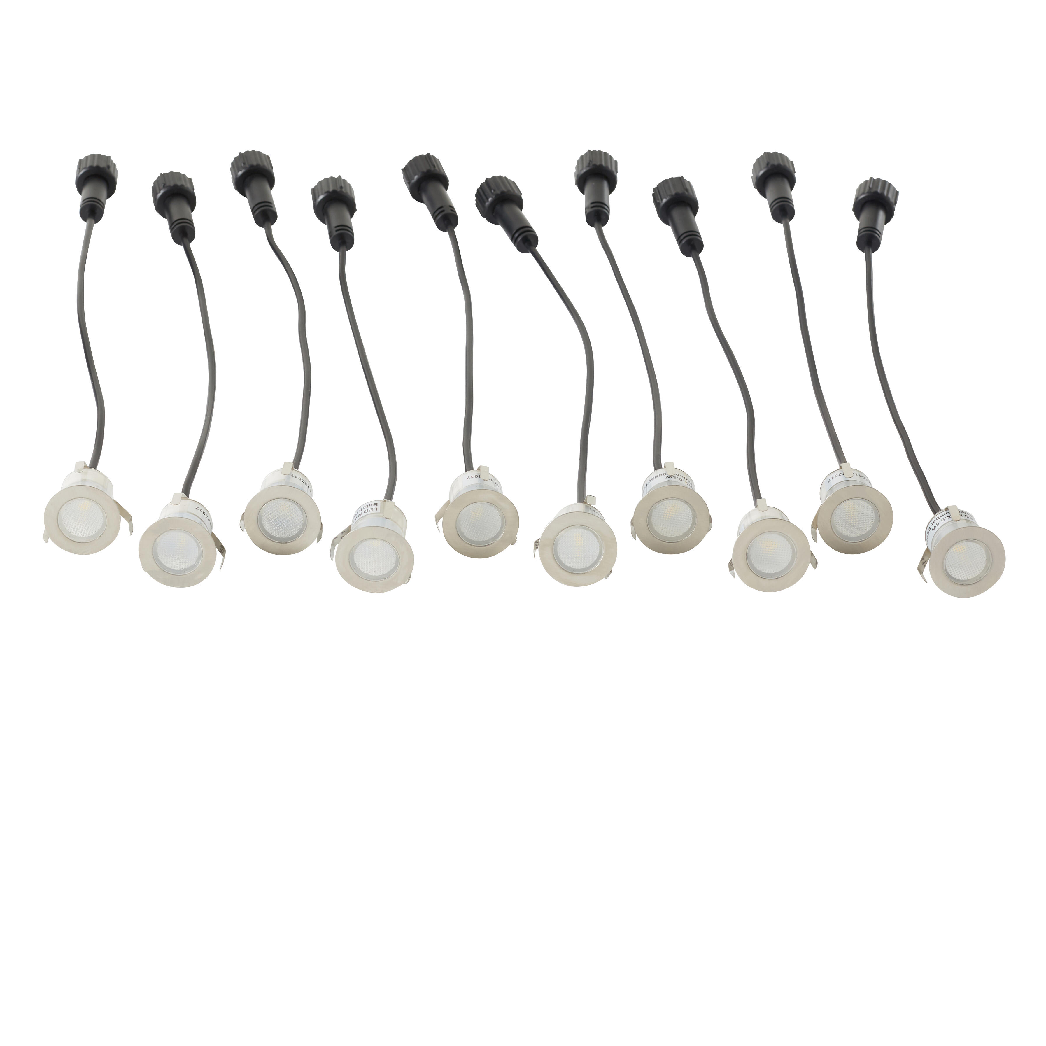 Lot de 10 spots à encastrer extérieur LED, 380 Lm D.3 cm Colorado INSPIRE - 5