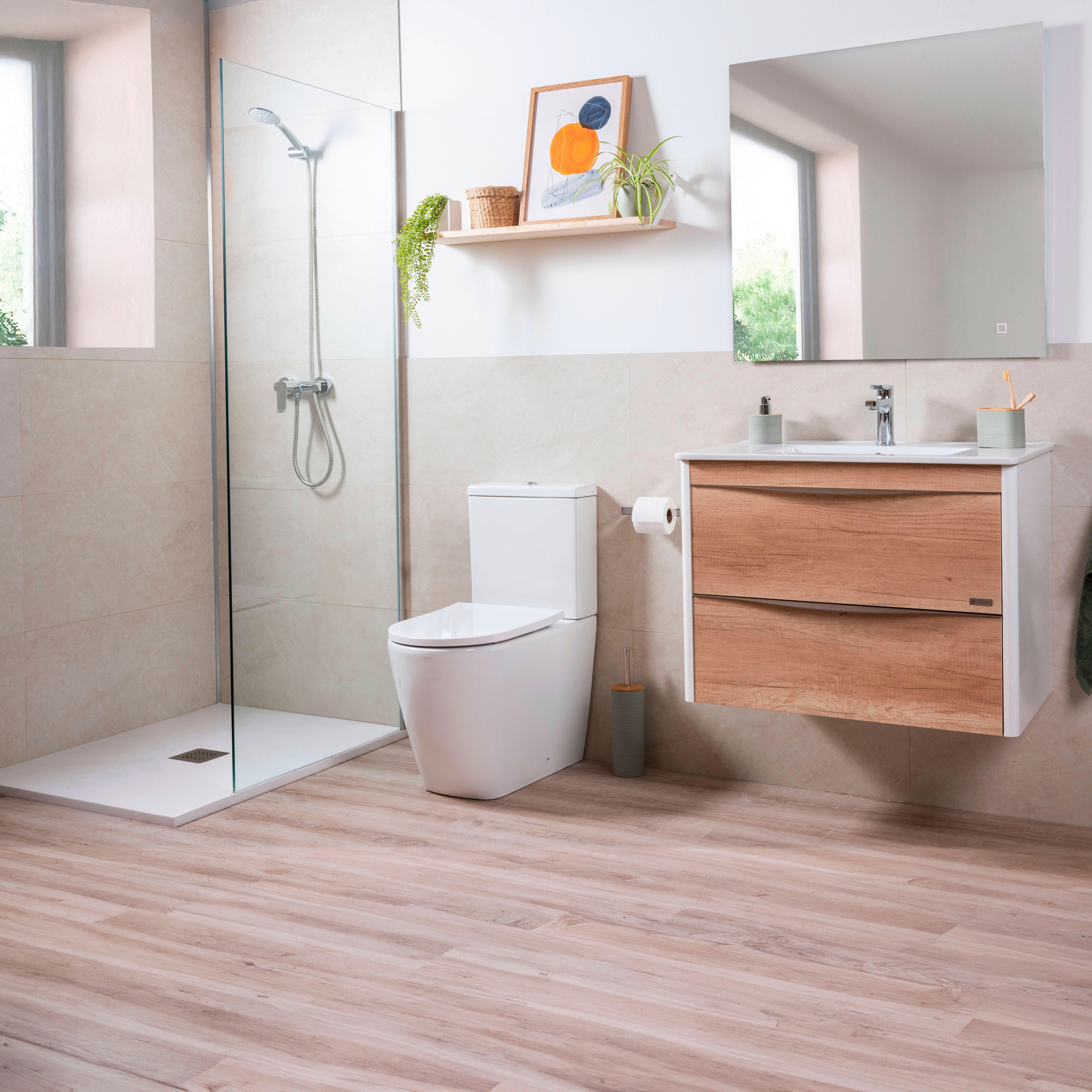 Grifo de ducha monomando STROHM TEKA Ethika cromo brillo Antical Latón - 3