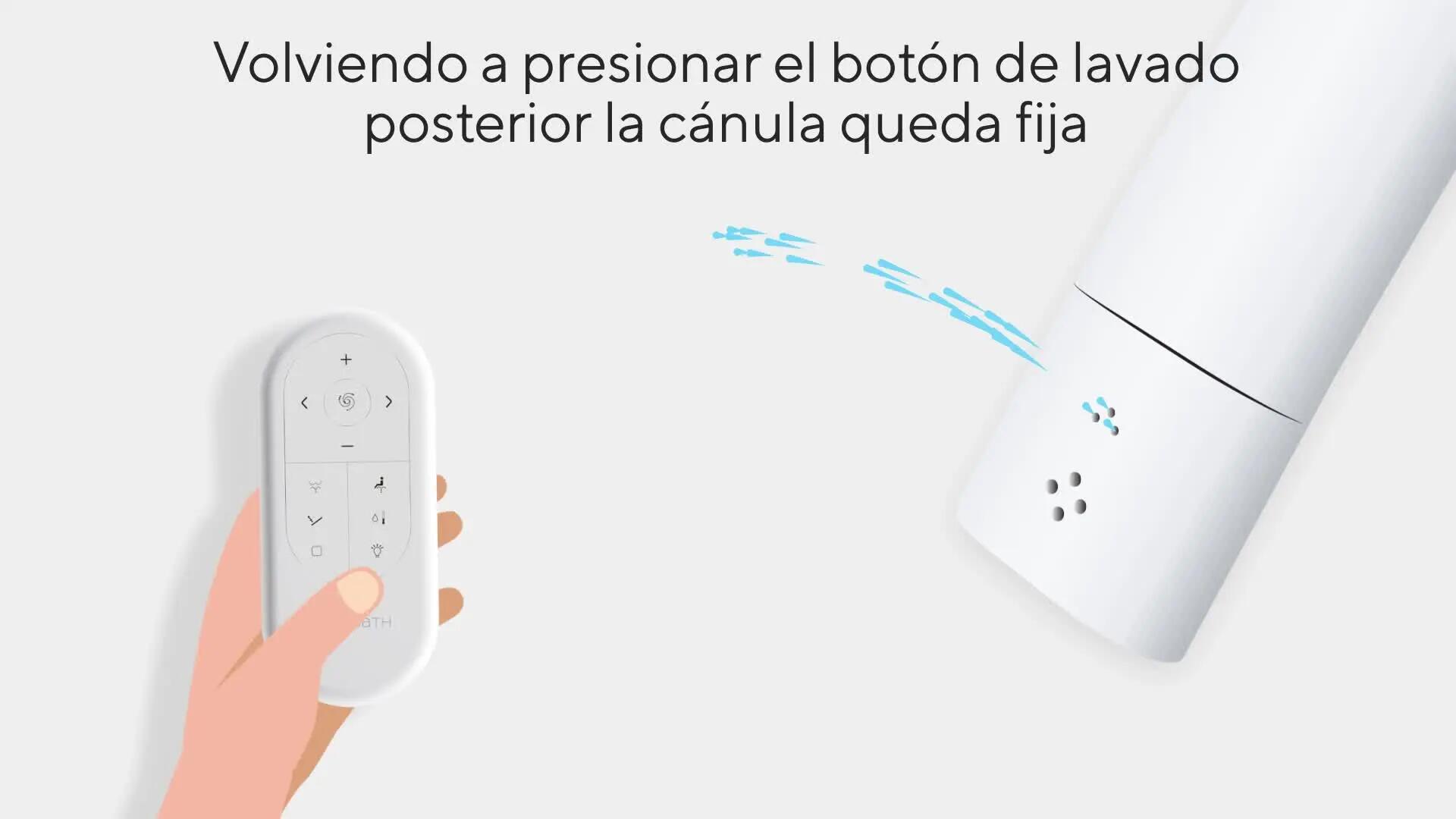 Inodoro japonés MIZUBATH Rada Basic In-tank blanco salida vertical y cánulas de limpieza automáticas, con higiene intima avanzada - 11