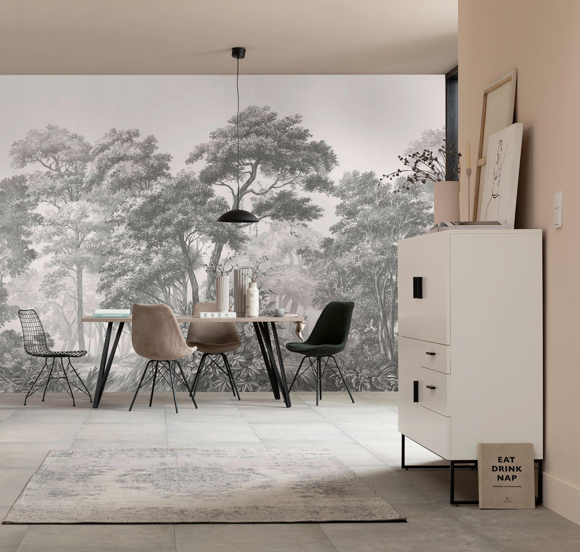 promenade-en-for-t-avec-le-papier-peint-panoramique-leroy-merlin
