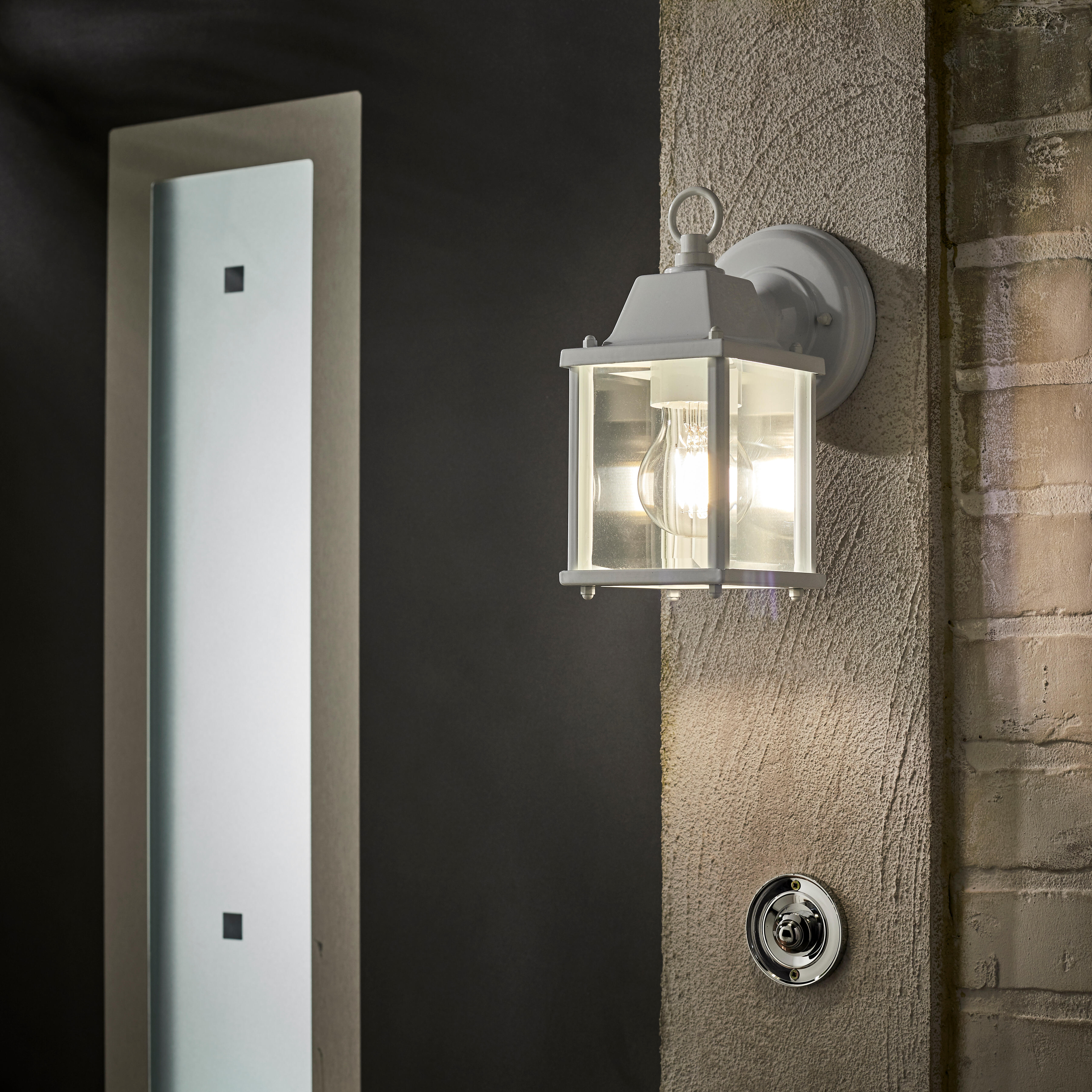 Aplique exterior E27 INSPIRE Sanboi blanco - 3