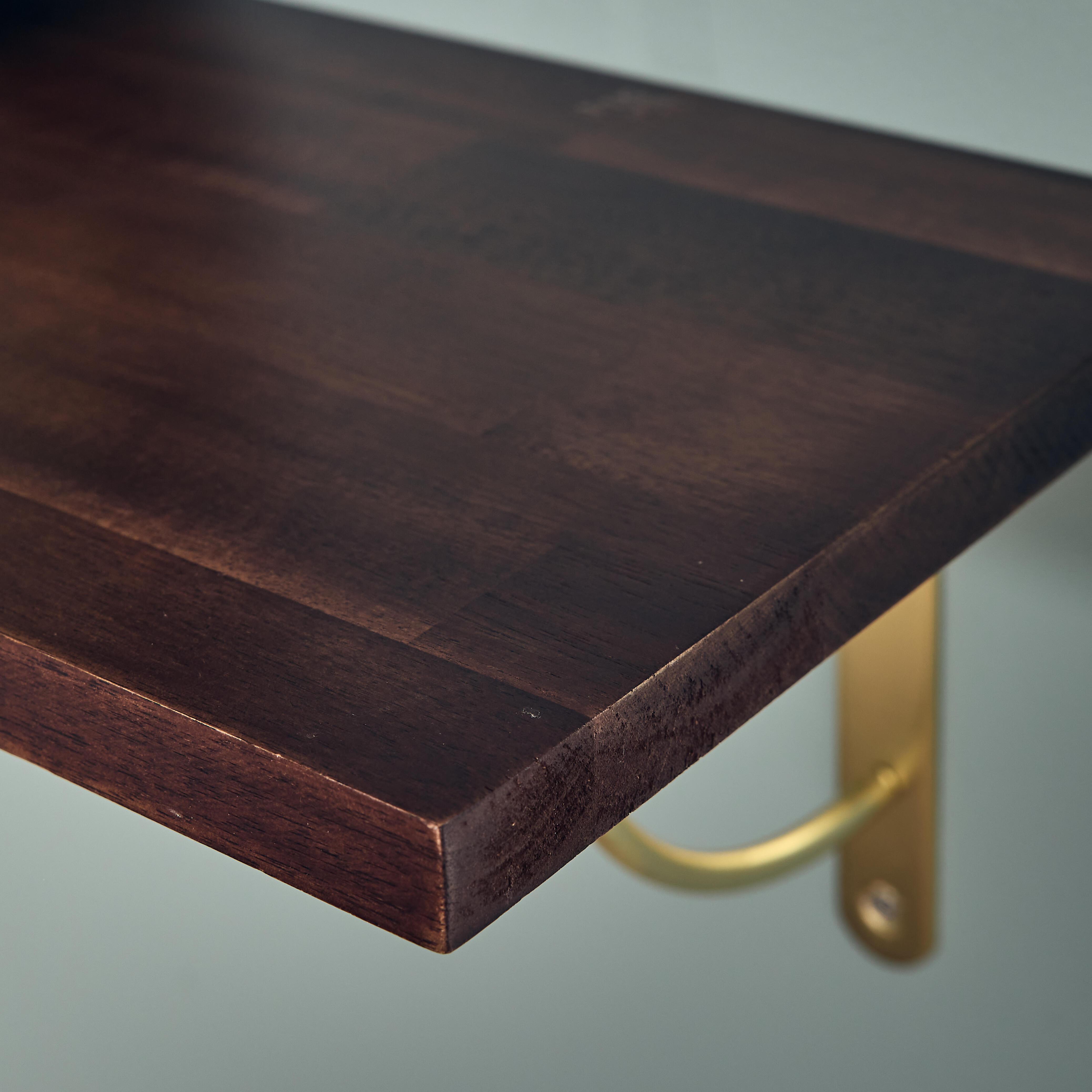 Estante mural SPACEO de acacia 600X260X18 mm - 9