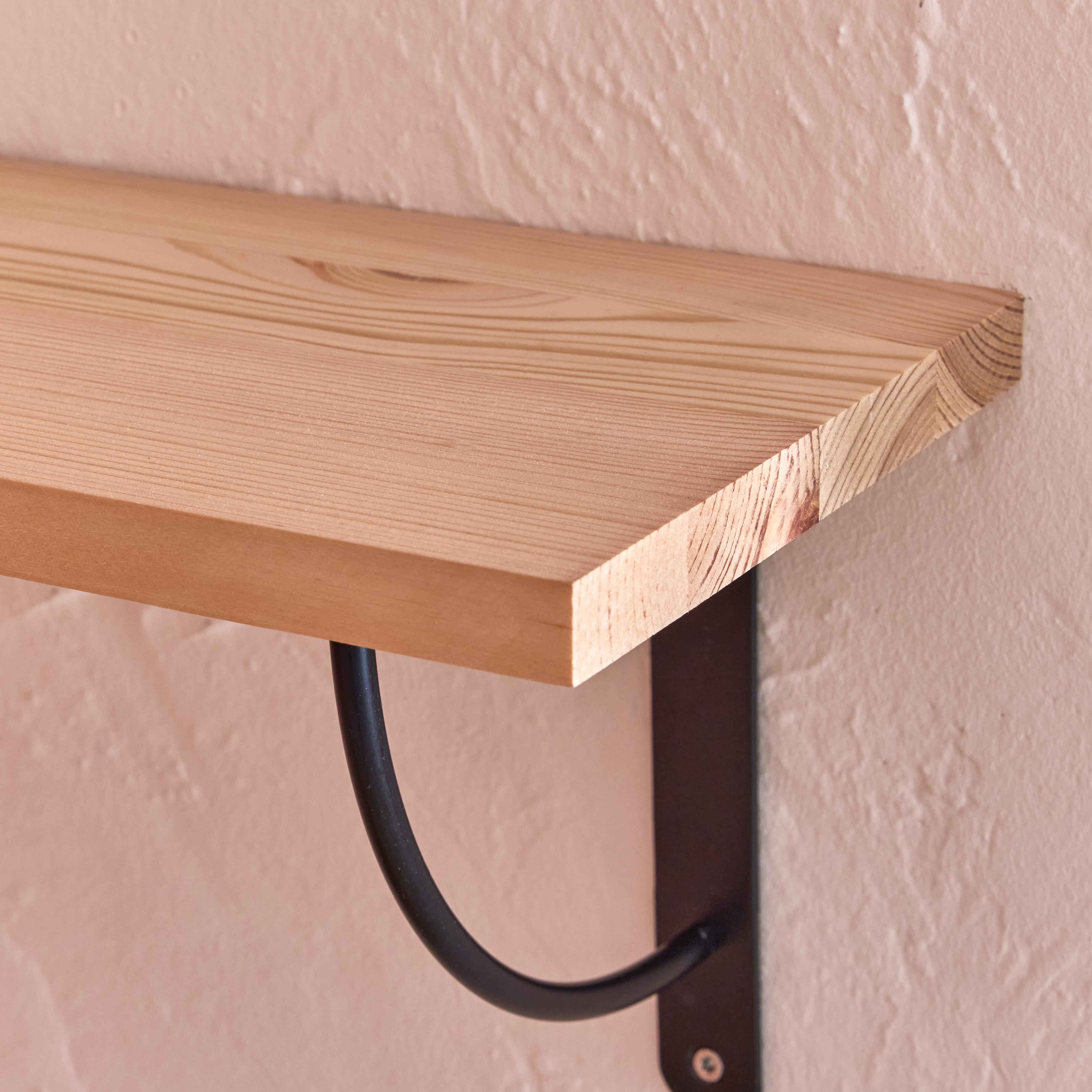 Estante mural SPACEO de pino 600X180X18 mm - 11