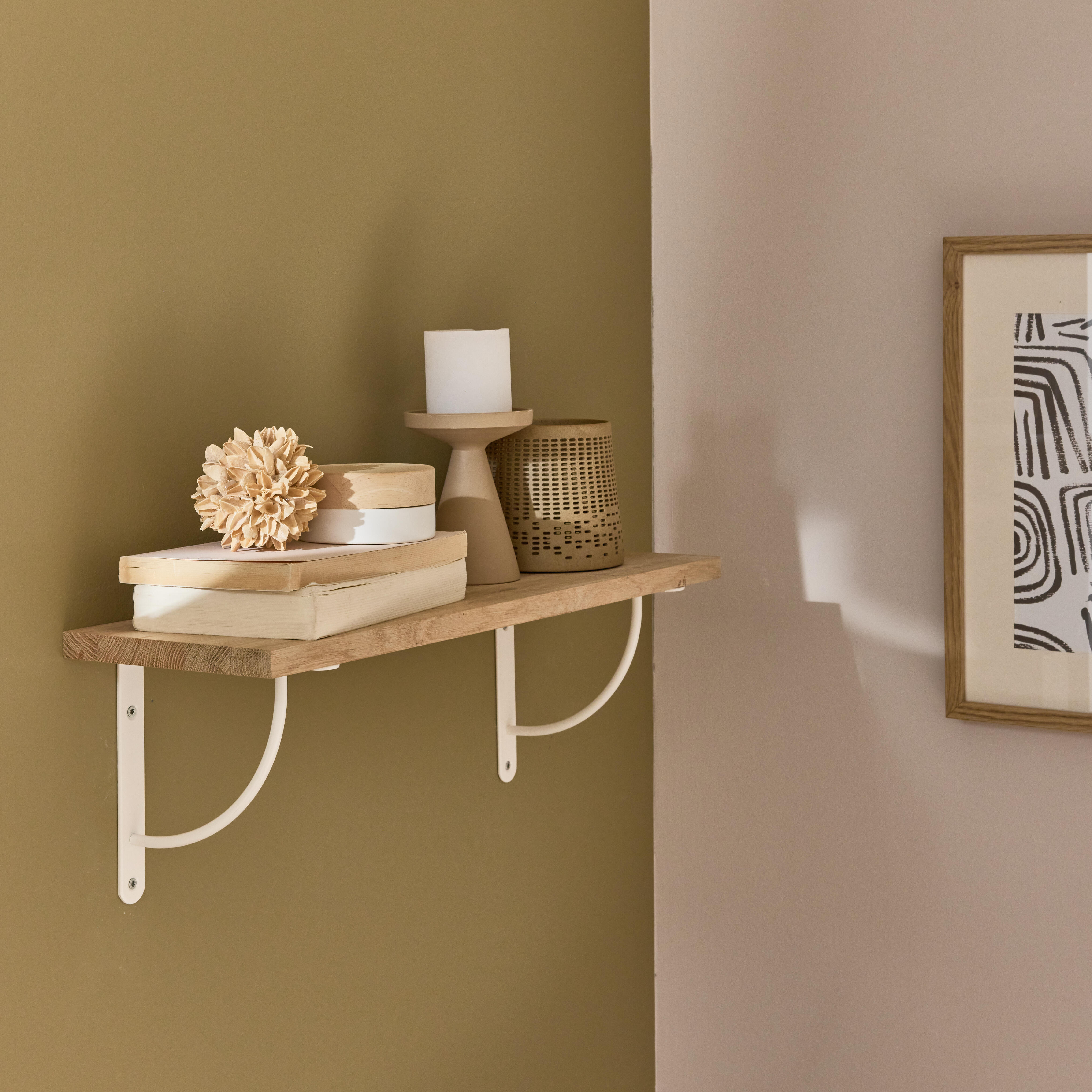 Suporte para prateleira aço branco 18x18 cm 30 kg Bibop - 10