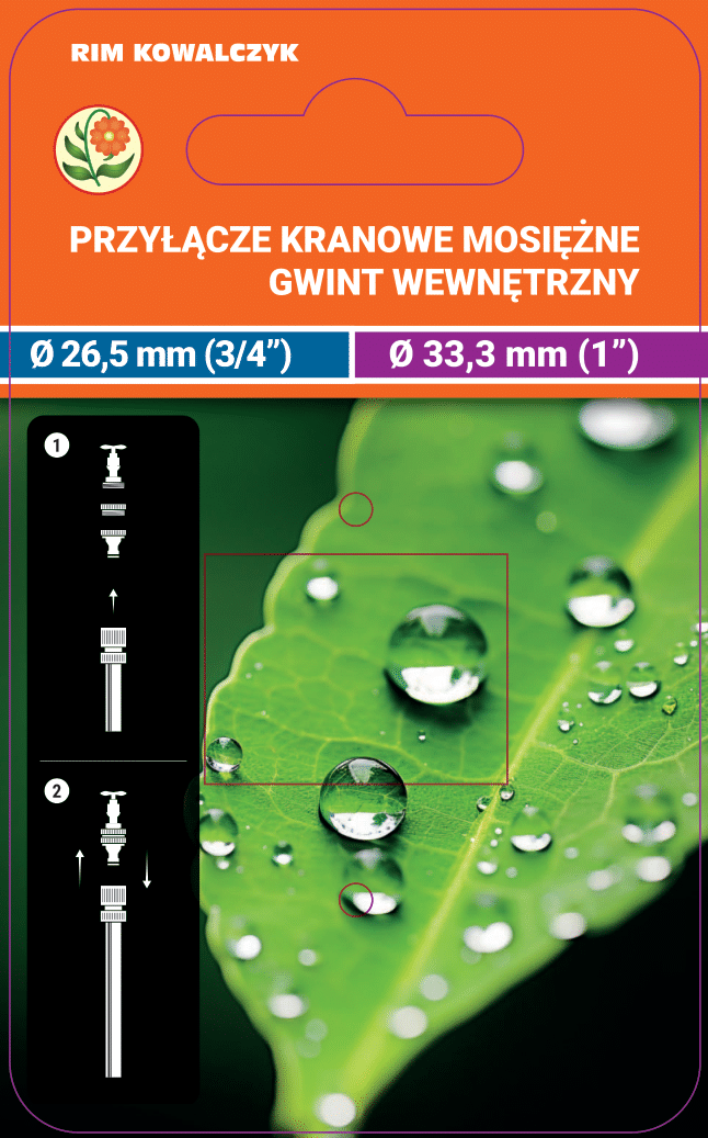 Przyłącze kranowe GW3/4