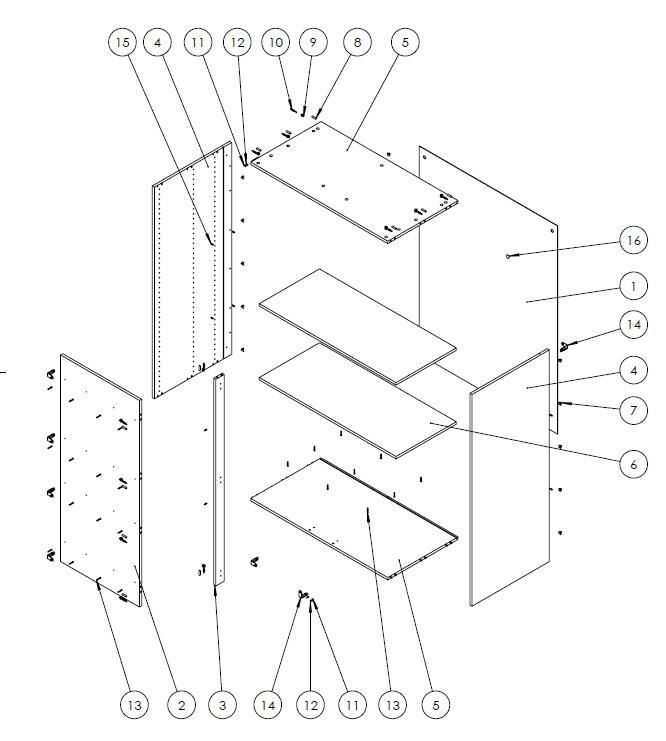 Demi-colonne d'angle de cuisine DELINIA ID blanc H.137.6 x l.106 x P.58 cm - 9