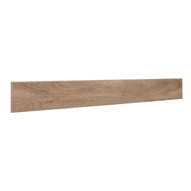 Rodapié porcelánico Tokyo 75x9 cm madera natural