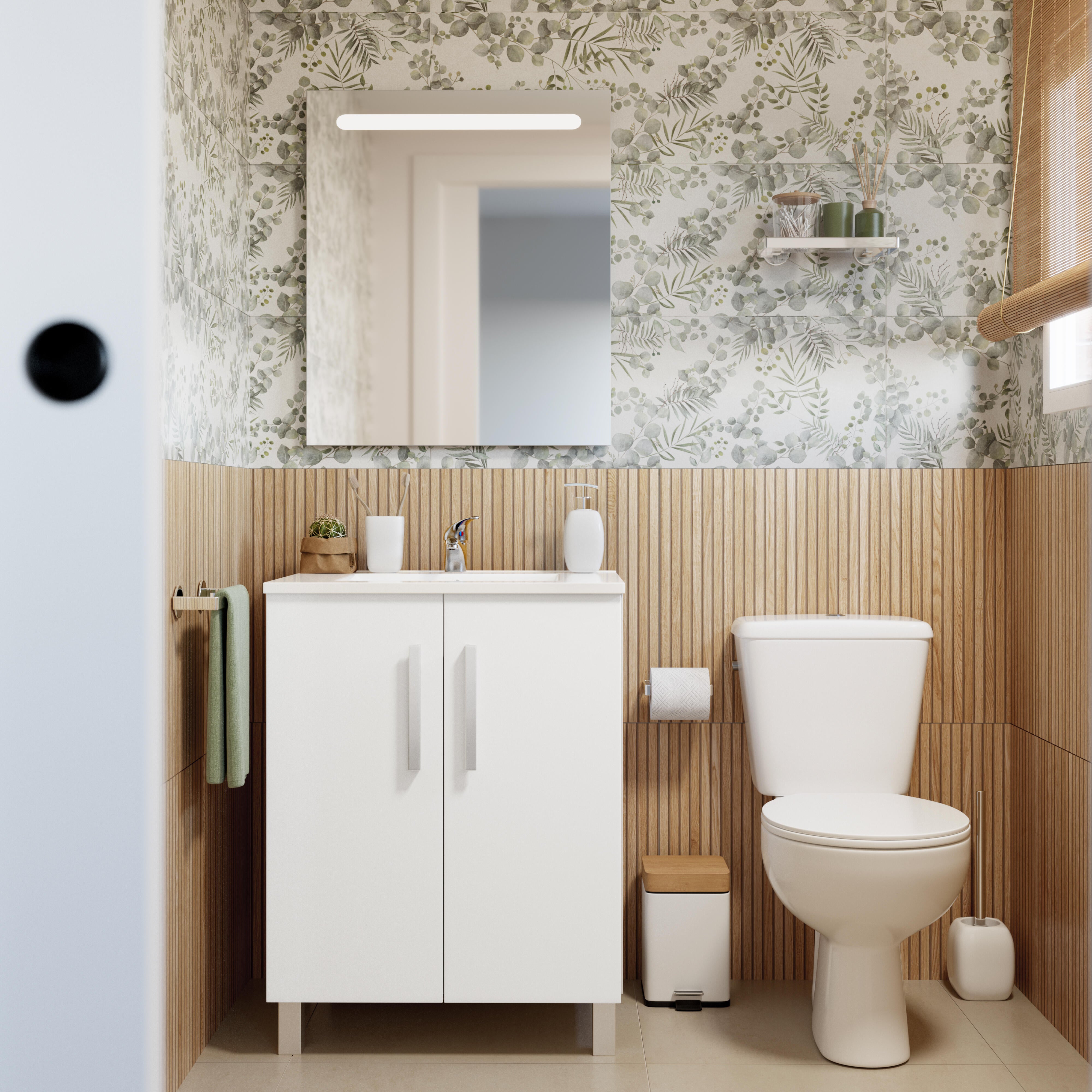 Espelho com iluminação led 60x70 cm Nerea - 2