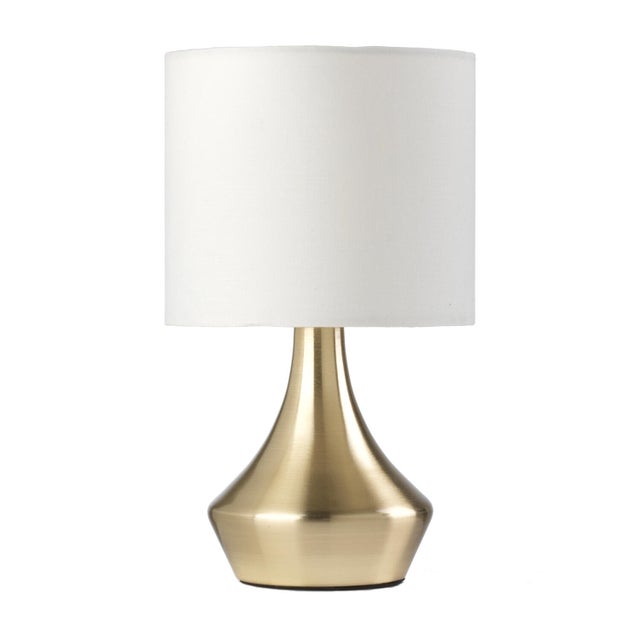Lampada da tavolo vintage con paralume in vetro trasparente con camino a olio con base in ottone – acquista a prezzi convenienti sul marketplace