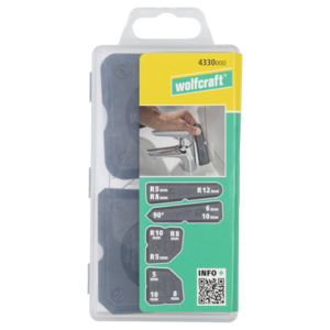 Kit de lisseurs de joints 4 pièces - WOLFCRAFT - 2