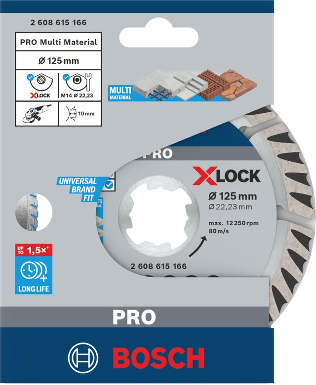 Disque diamant béton Diam.125 mm - BOSCH