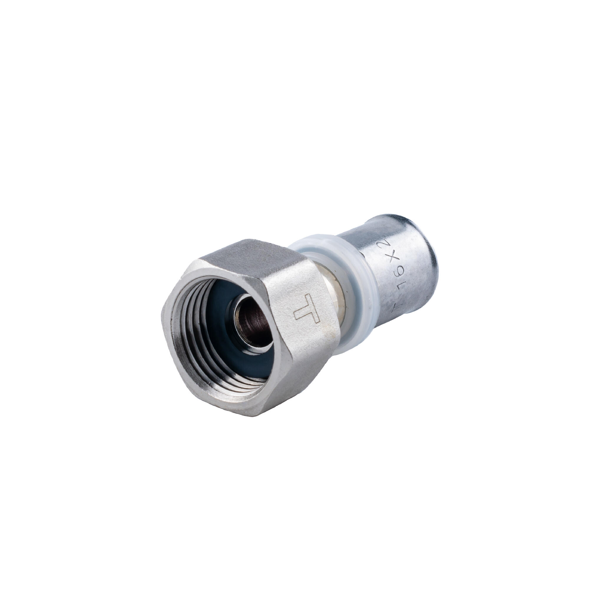 Casquilho TRADESA fêmea com porca multicamada cravar 25x3/4 - 2
