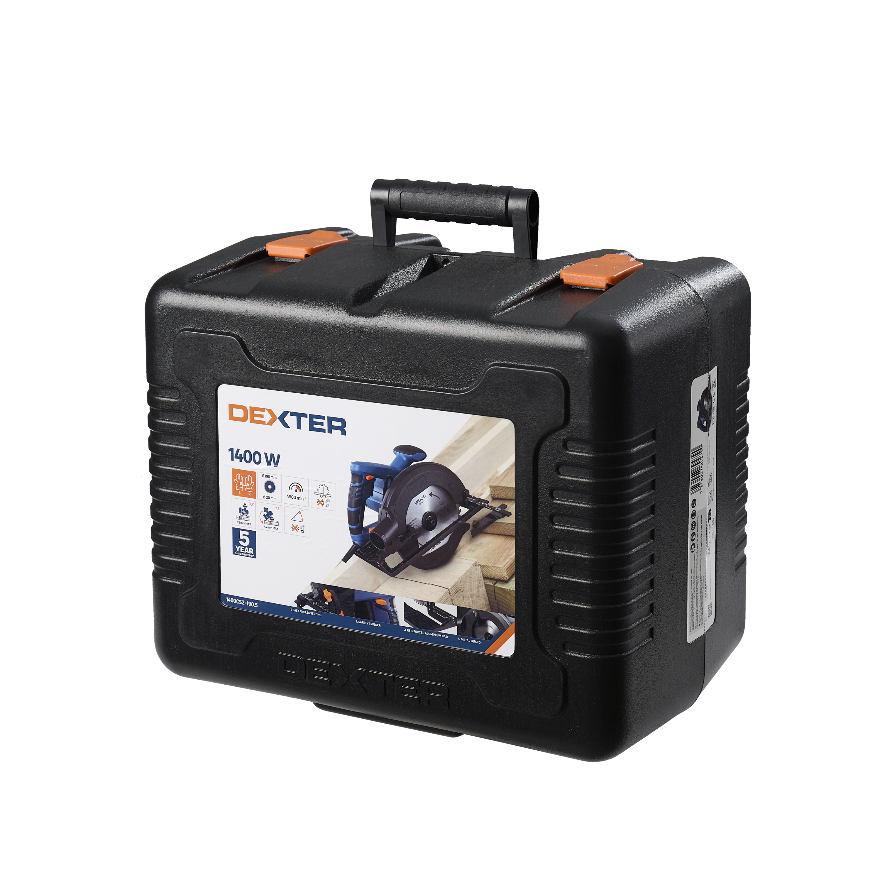 Scie circulaire filaire DEXTER, 1400 W, 190 mm - 11