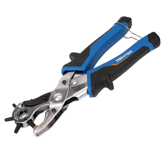 Sacabocado DEXTER  de acero de 4.5 mm de diámetro de perforación