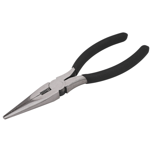 Pince à bec demi-ronde sans protection électrique 856517, 160 mm