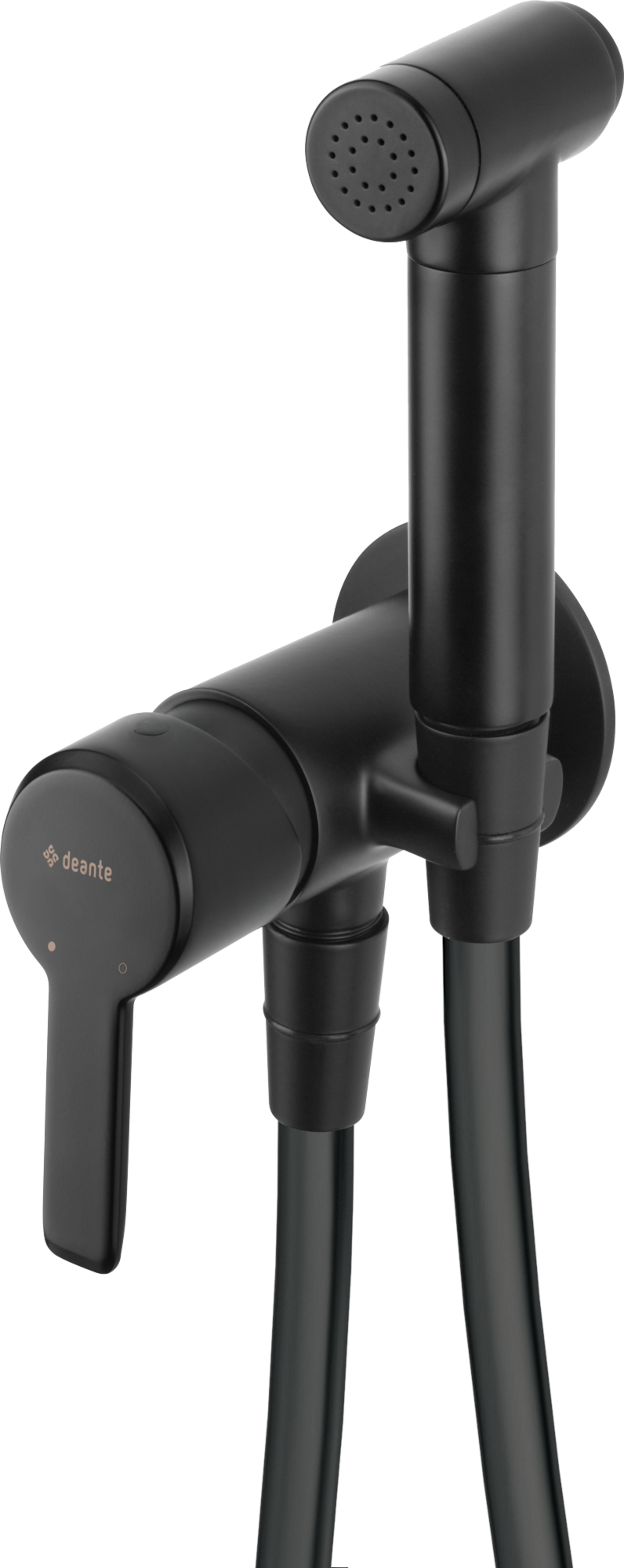 Bateria podtynkowa bidetowa Cejlo Czarna Deante