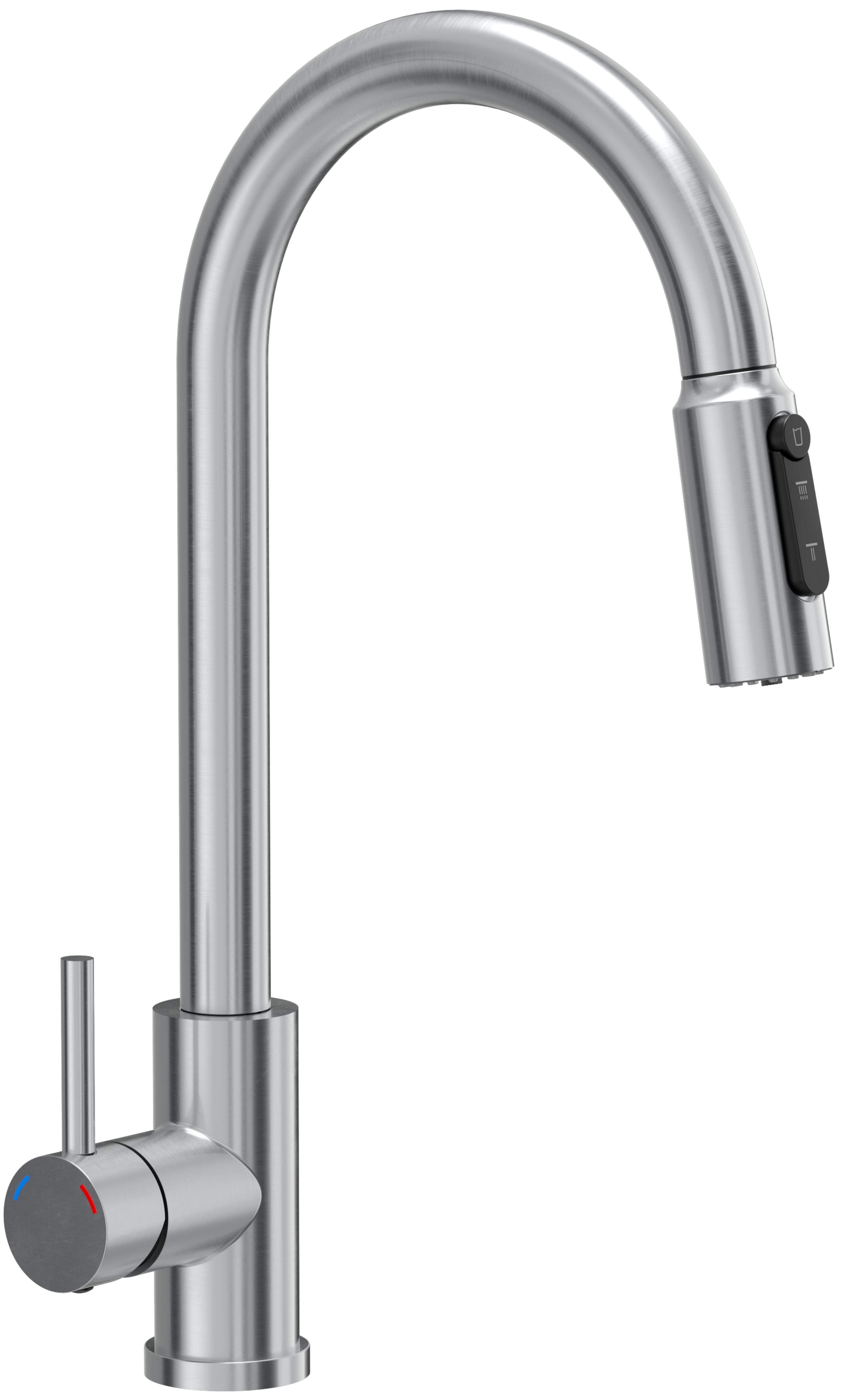 Bateria kuchenna Carito stal trójdrożna z wyciąganą wylewką Quadron