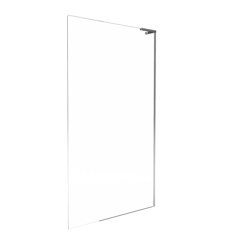 Kabina Walk-in Pure 120x200 transparentna profil chromowany Durasan