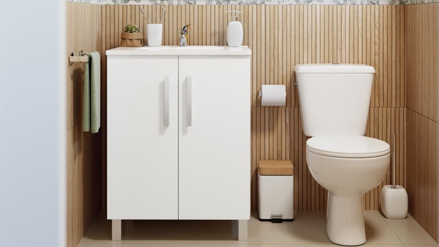 muebles de baño modernos blancos