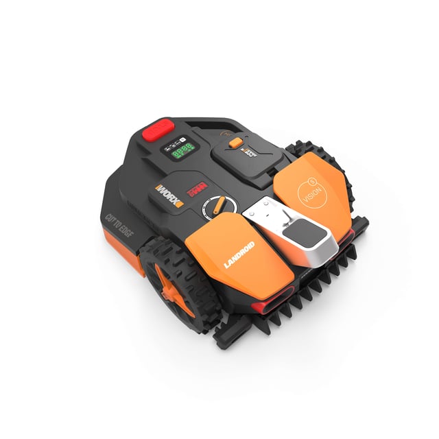 Robot tagliaerba WORX Vision WR202E 250 MQsenza filo perimetrale larghezza di taglio 18 cm