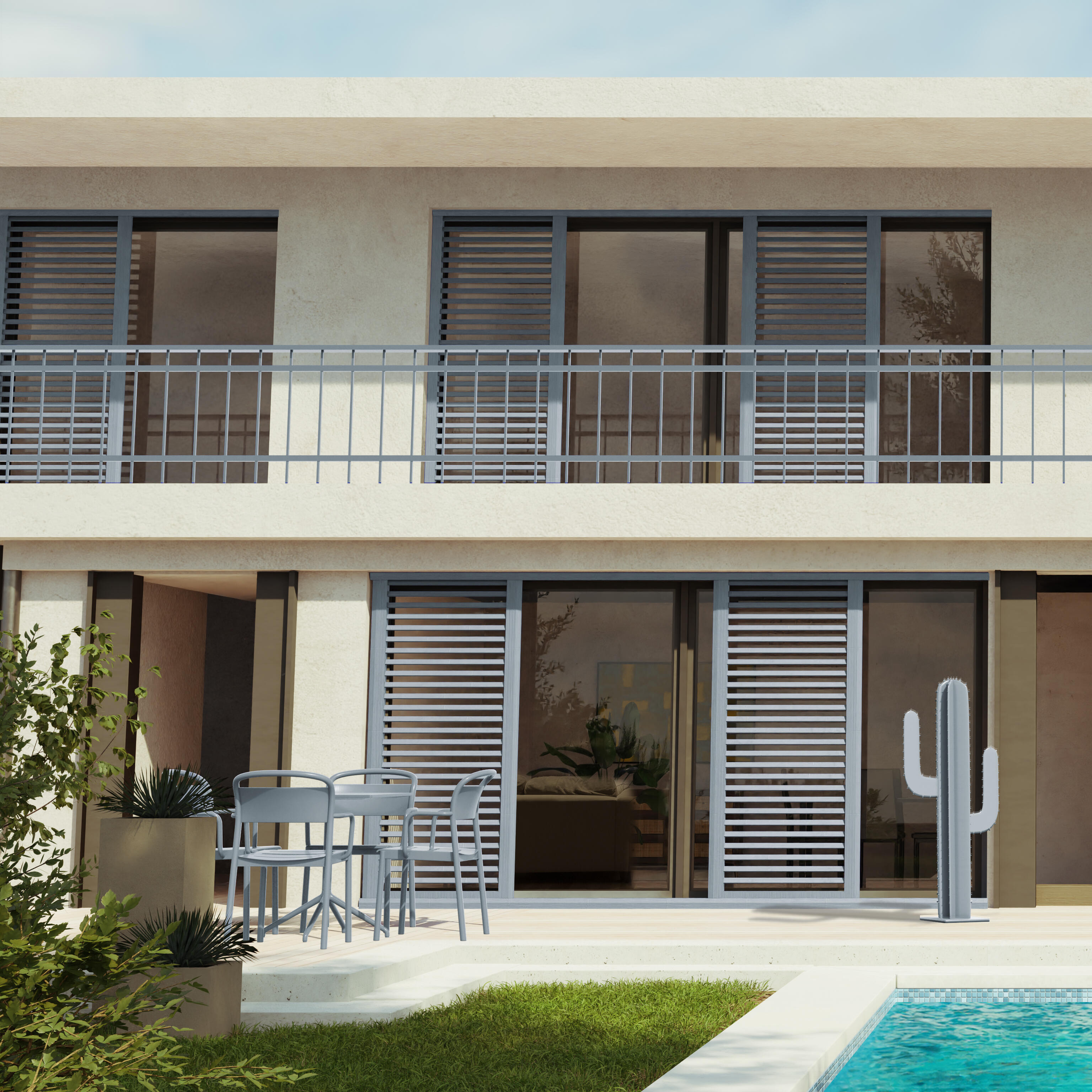 Peinture extérieure bois, aluminium, pvc . SYNTILOR gris alu satiné 0.5L - 4