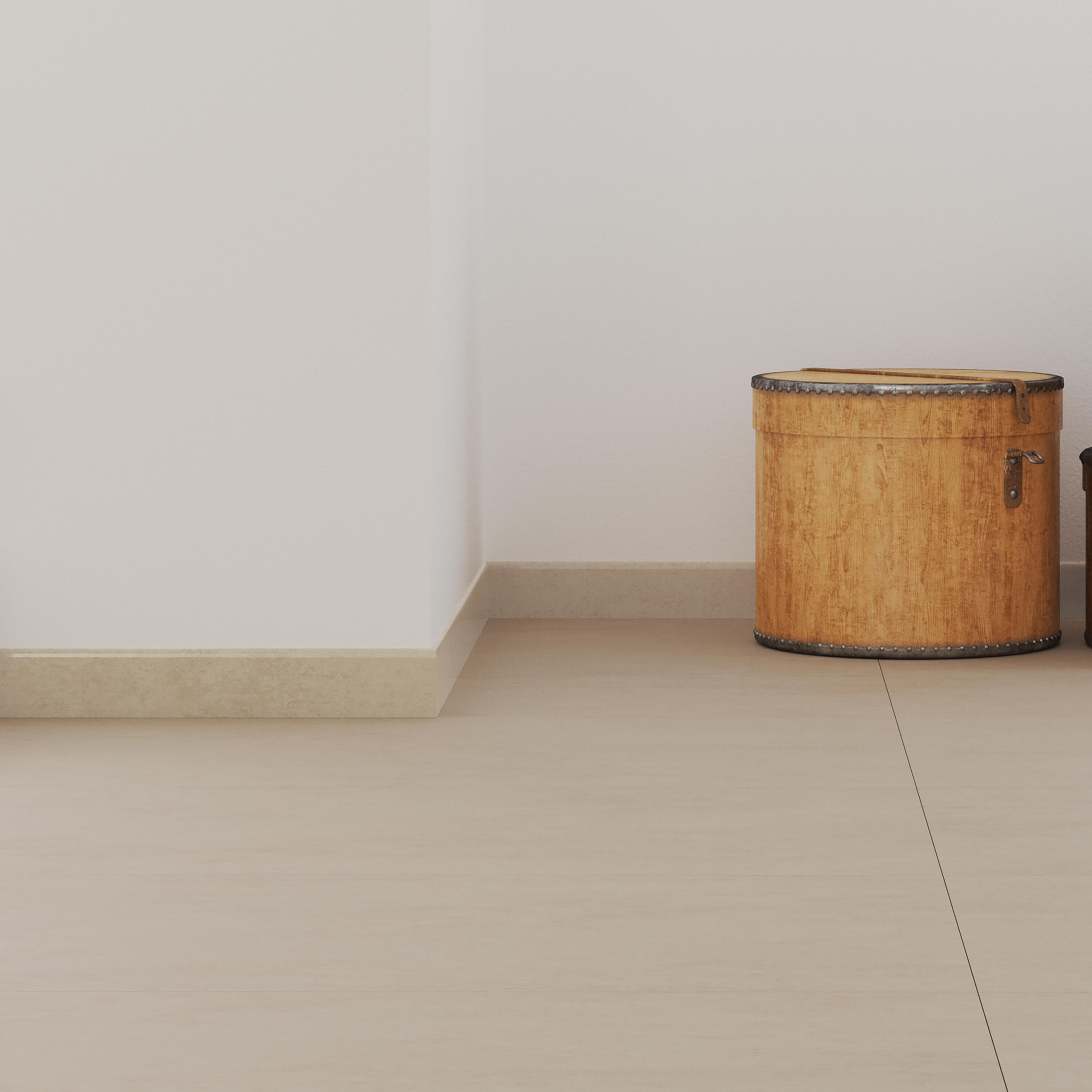 Rodapié porcelánico Martins 75x9 cm cemento arena ARTENS - 3