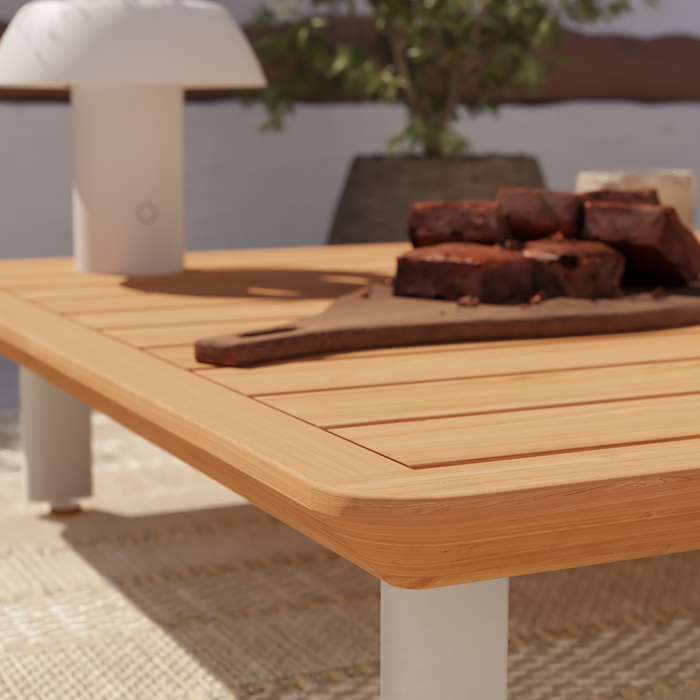 table basse naterial 