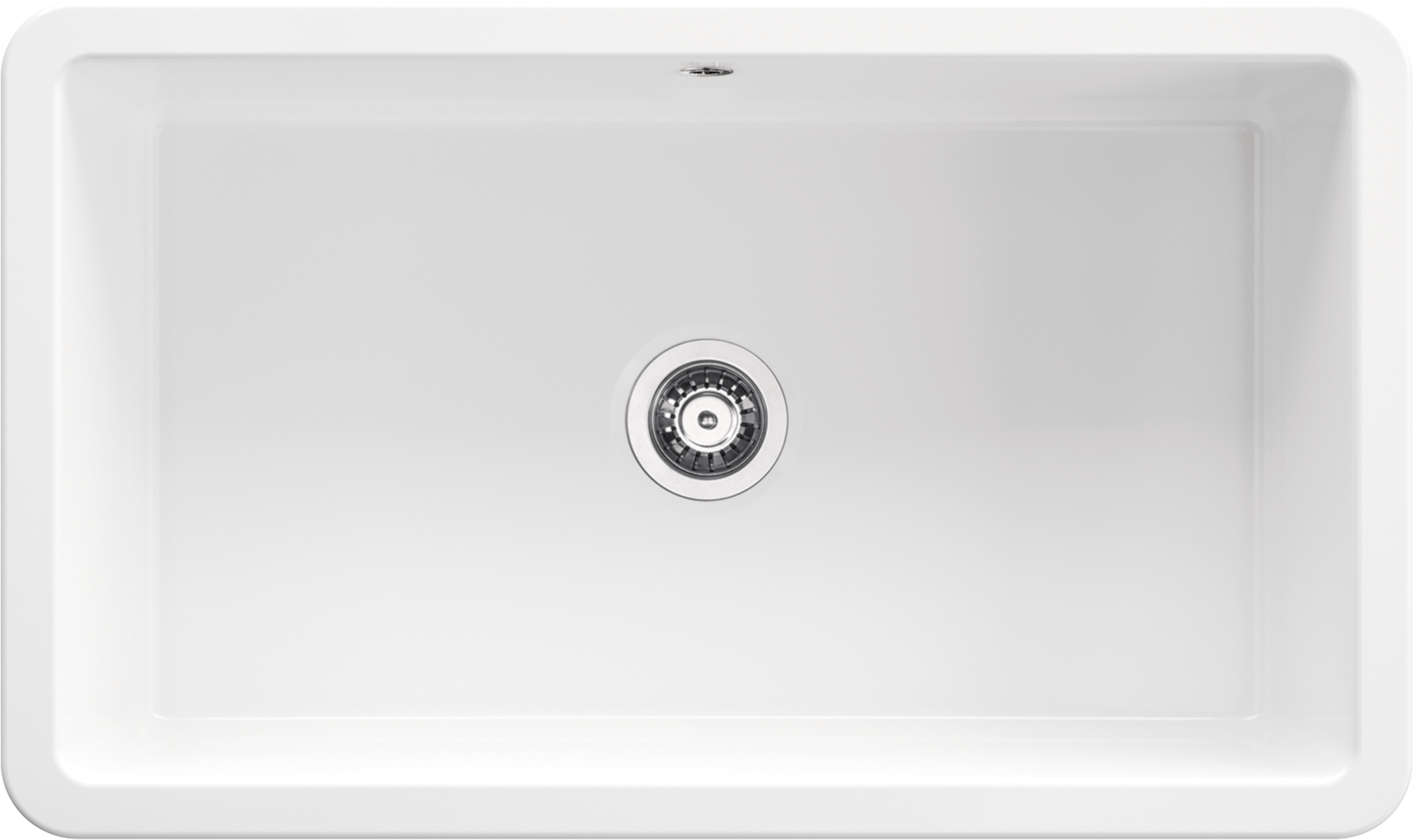 Zlewozmywak ceramiczny Momi biały 81 cm Deante