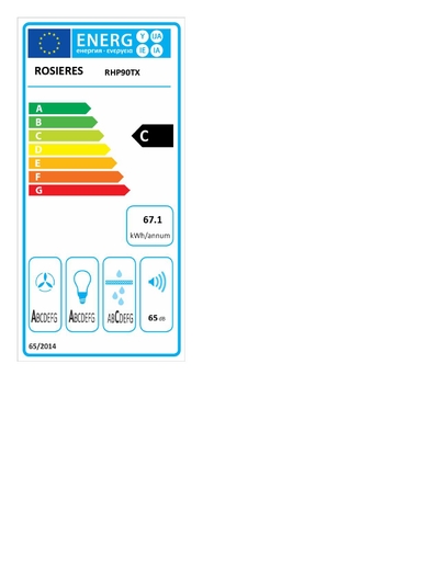 Étiquette énergétique