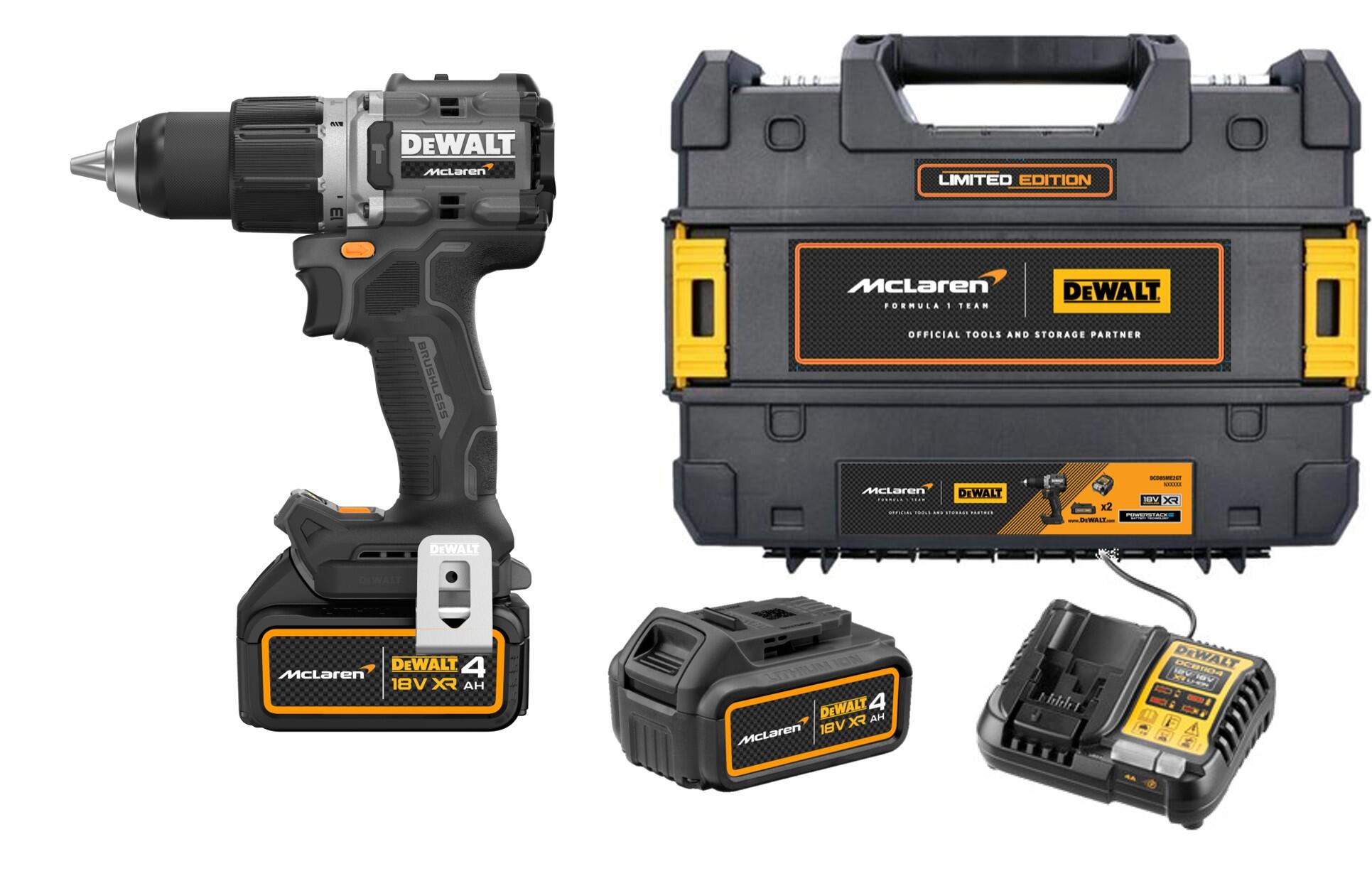 Perceuse à Percussion DEWALT DCD805E2T-QW XR 18V – Kit 2 Batteries + Valise
